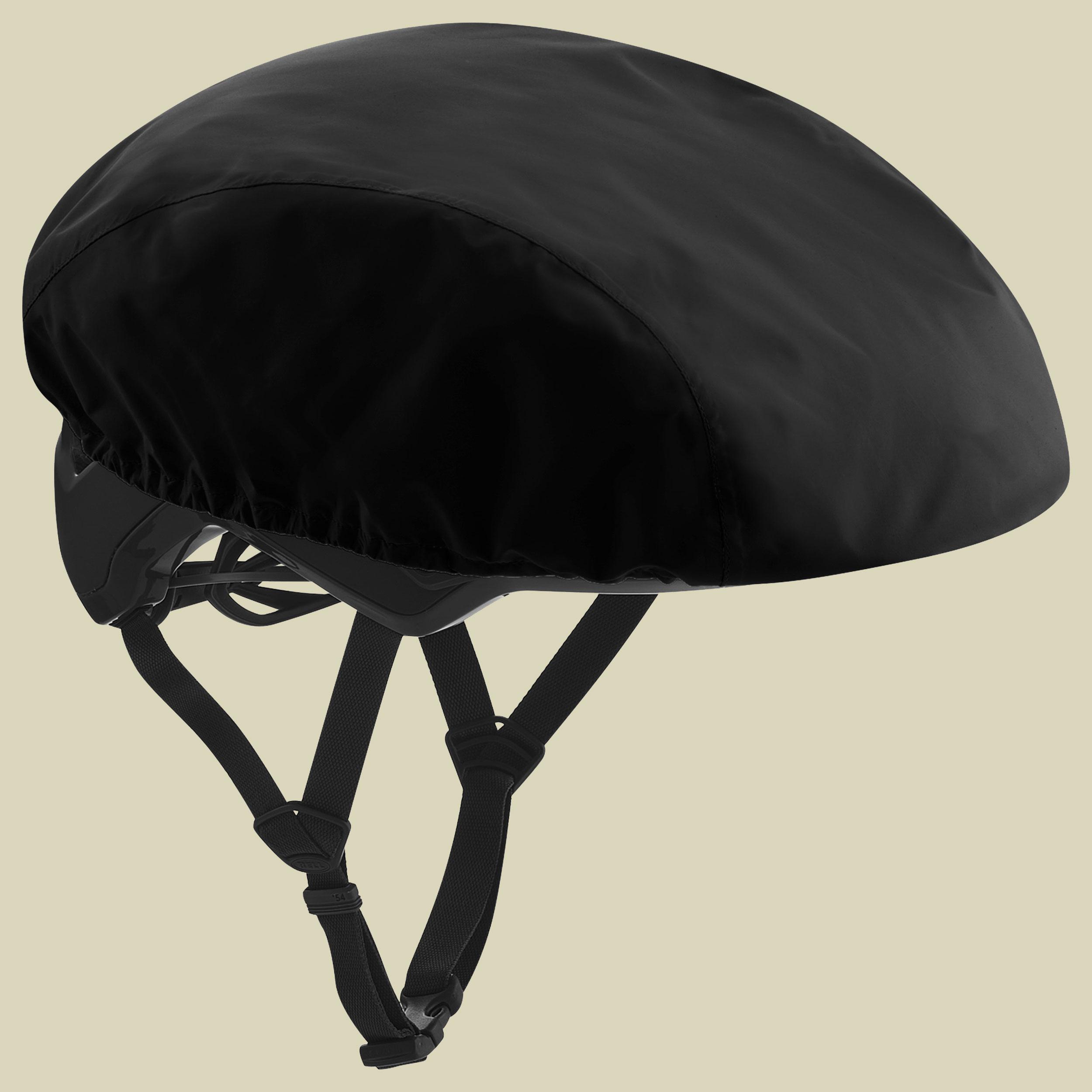 Allwetter Helmhaube XL schwarz - Farbe black