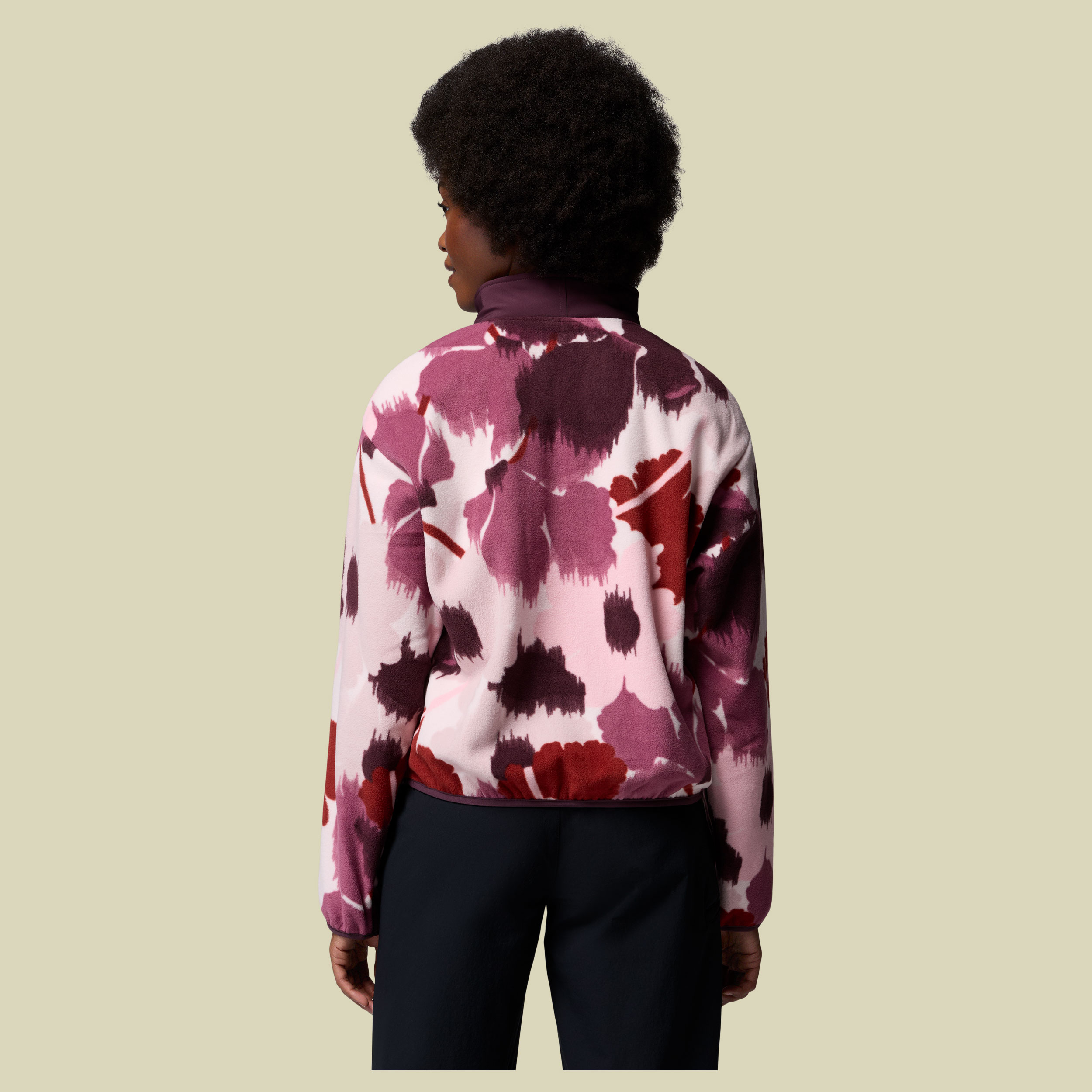 Sequoia Grove II Printed Half Zip Women XS lila - antique mauve ikatbloom