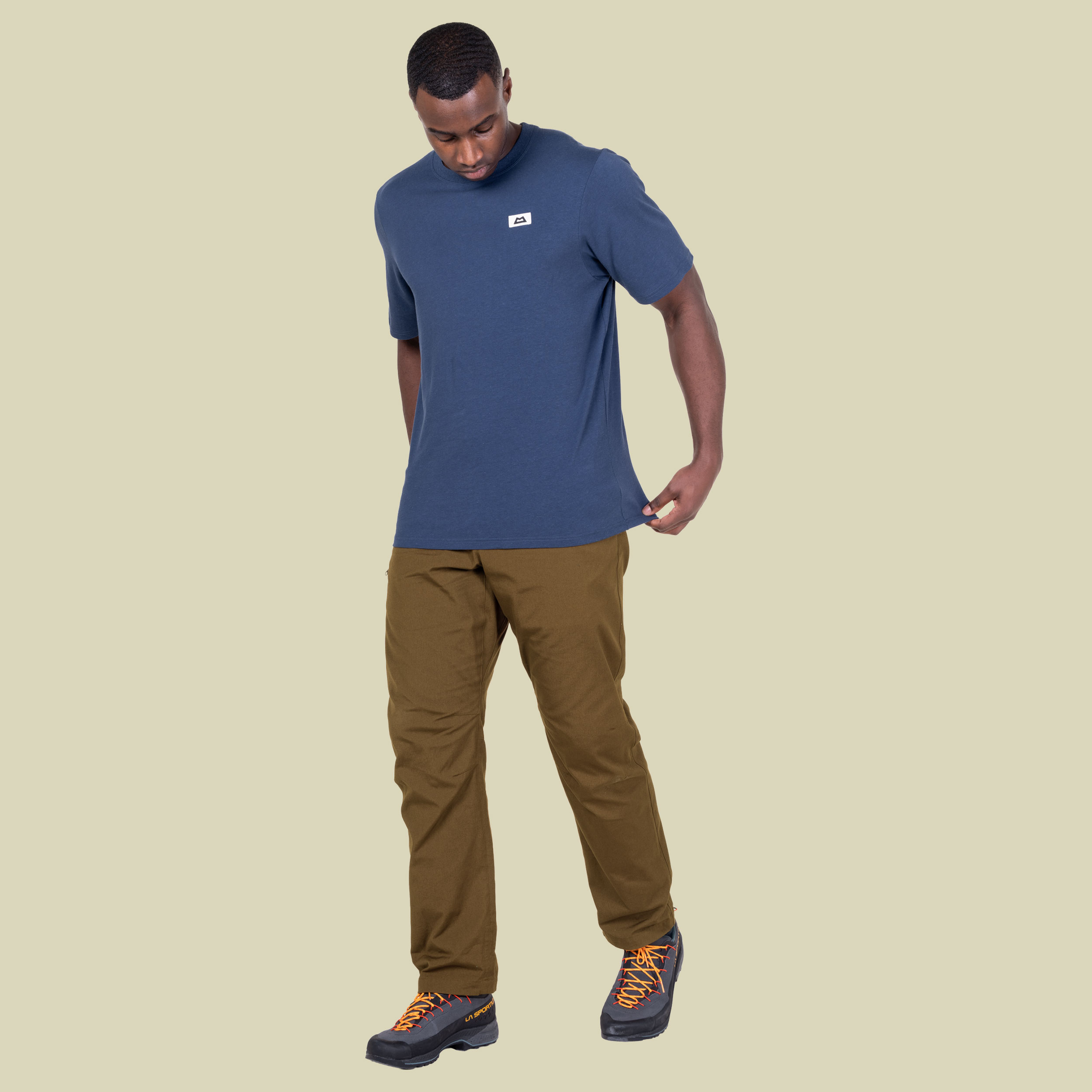 Burren Tee Men XL blau - dusk