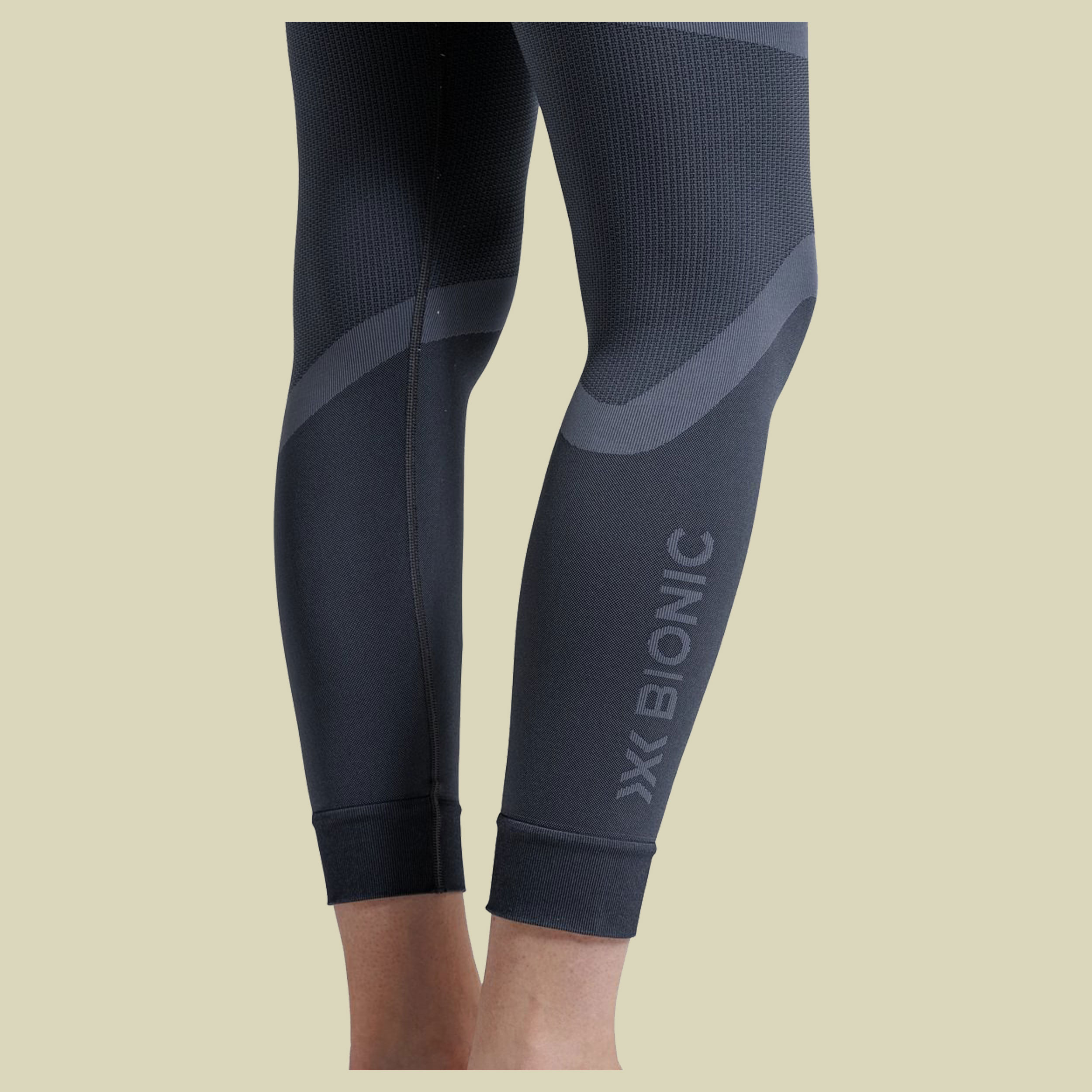 X-Bionic X-Ential Long Tights Women XL grau - anthracite
