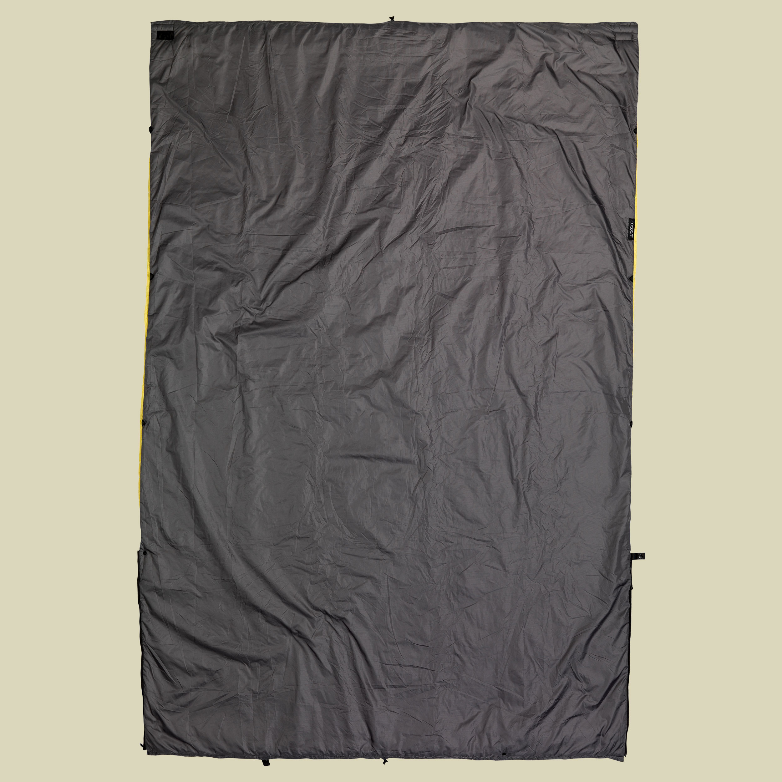 Hammock Top Quilt Maße: 210 x 140 cm Farbe: shale/yellow sheen