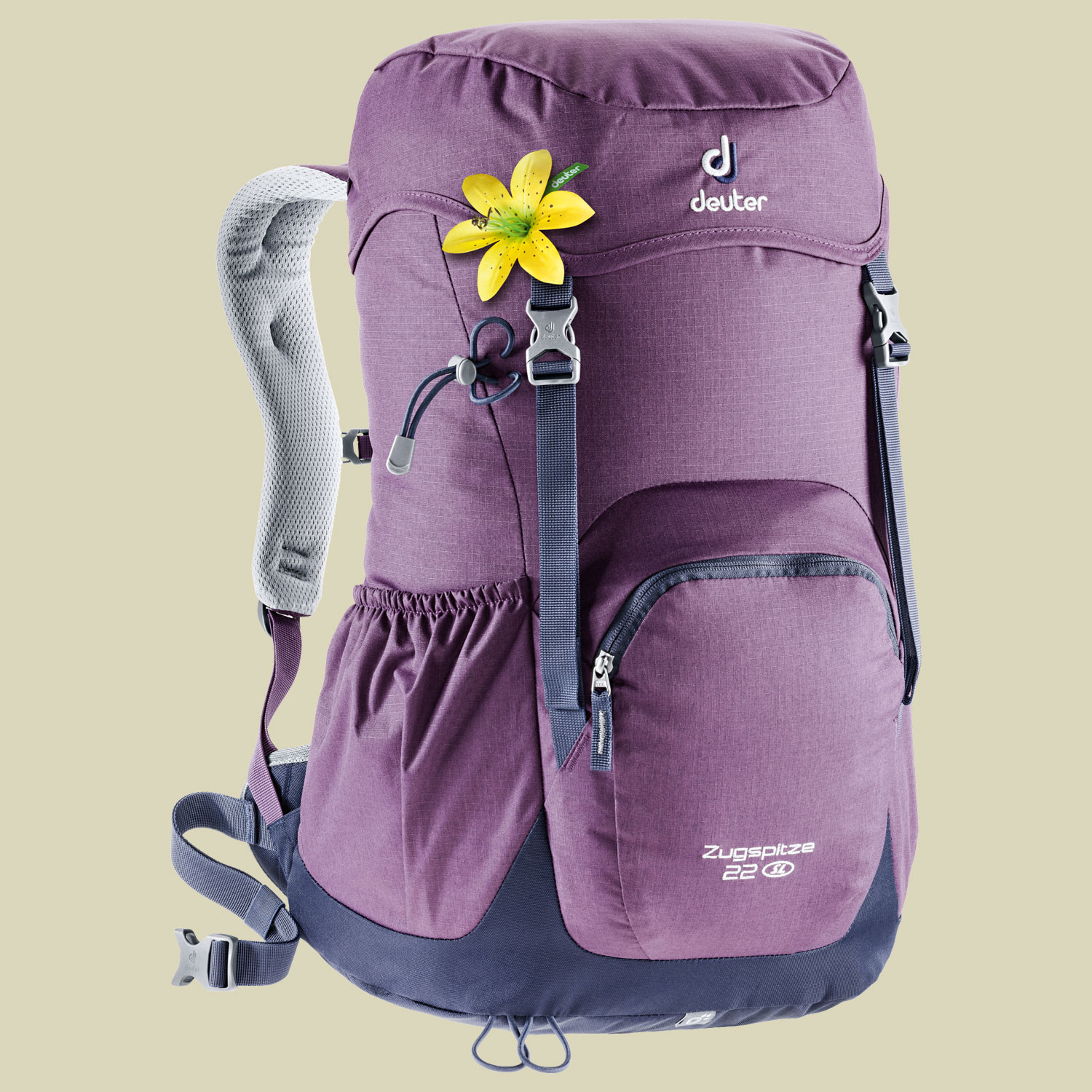 Zugspitze 22 SL Volumen 22 Farbe aubergine-lion