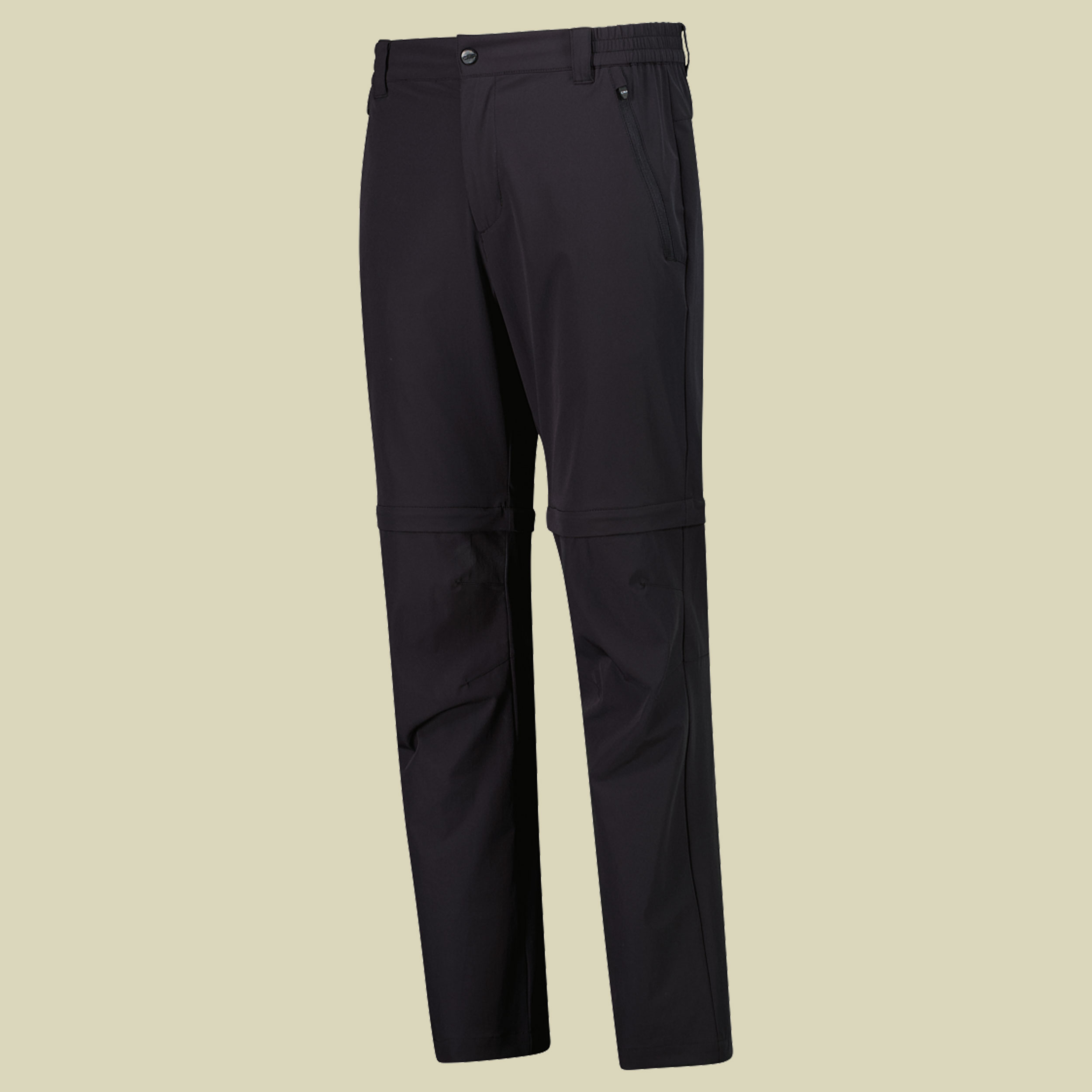 Man Zip Off Pant 48 grau - Farbe antracite