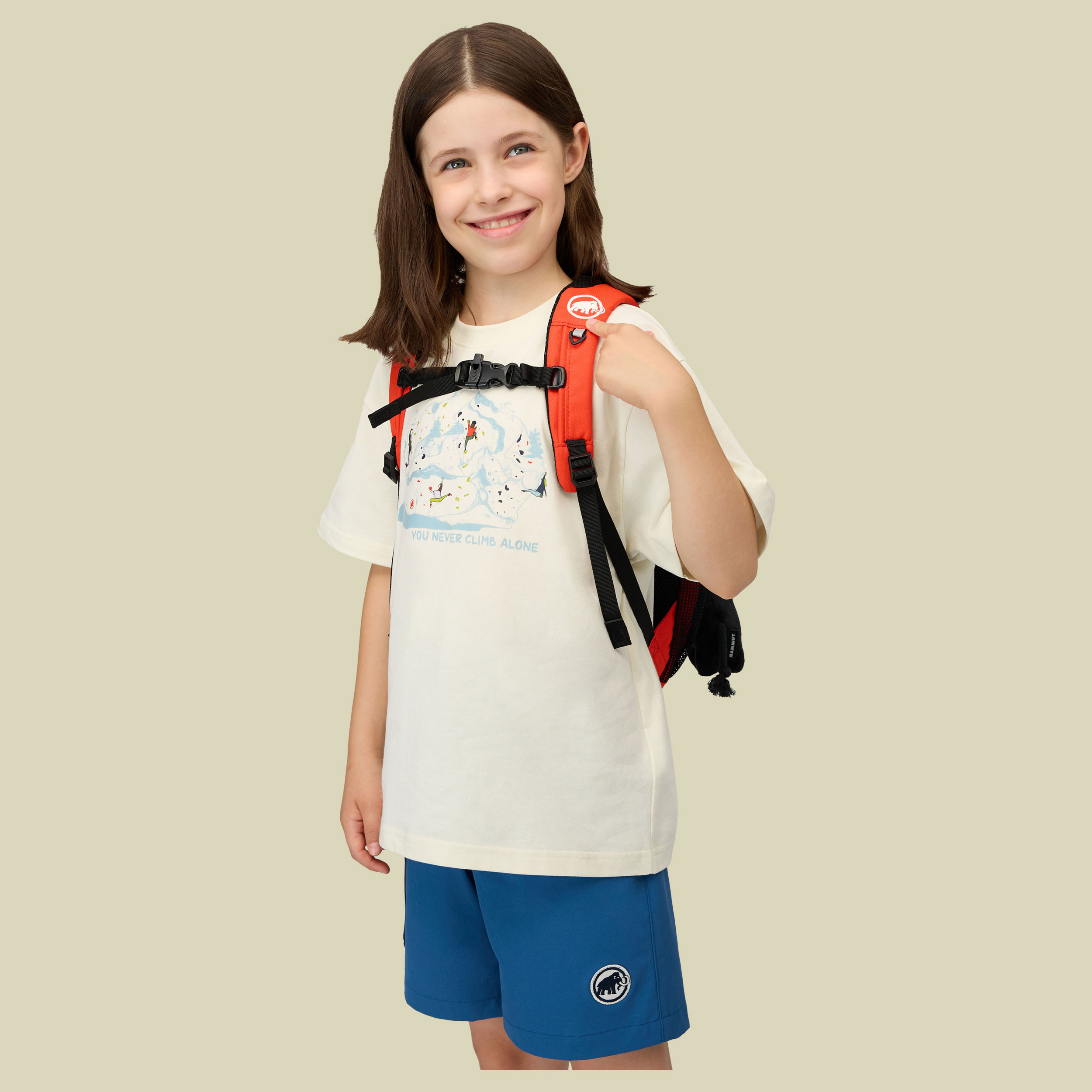 First Zip 8 Kids 8 rot - Farbe mammut red