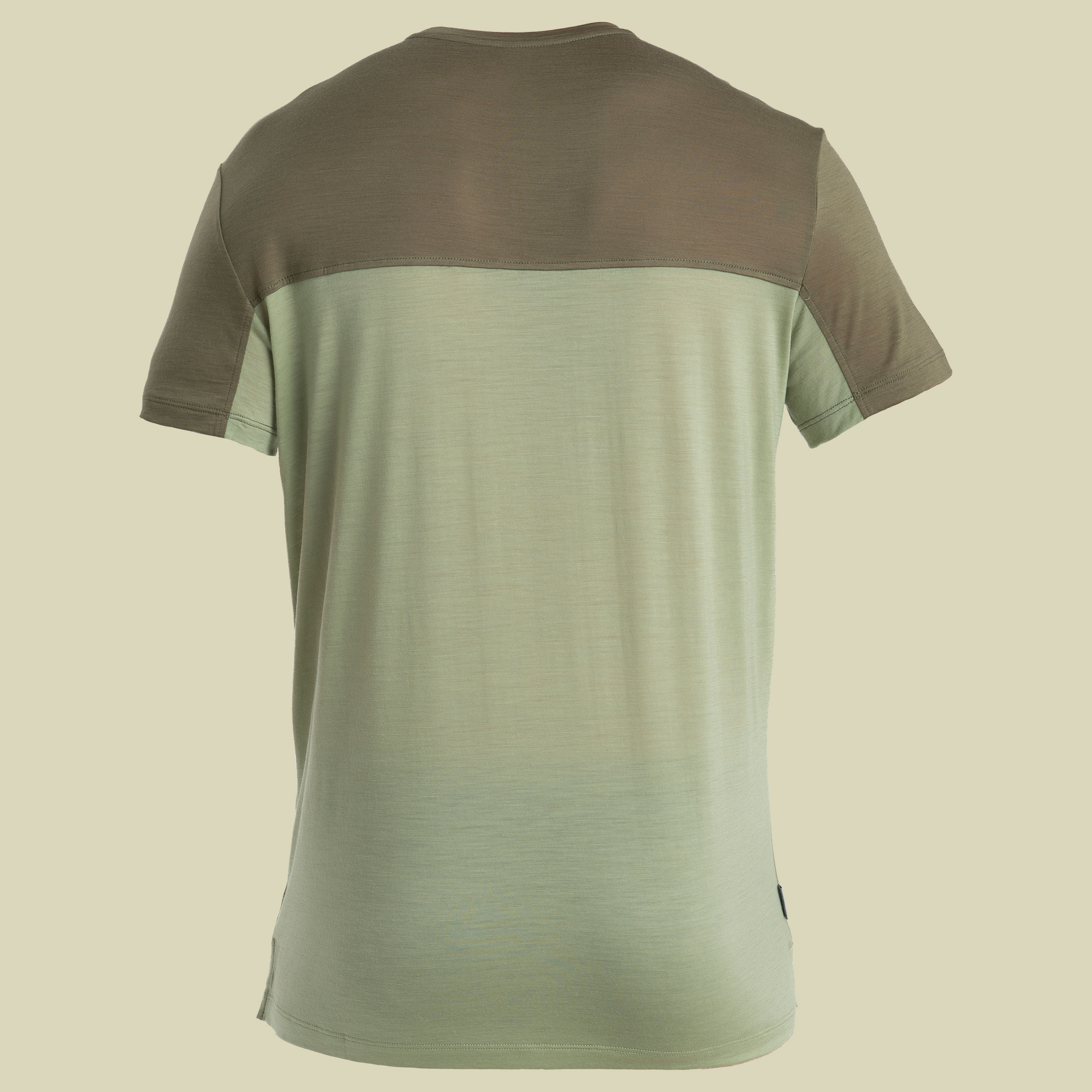 Merino 125 Cool-Lite Sphere III SS Tee Colour Block Men M grün - lichen/loden/CB