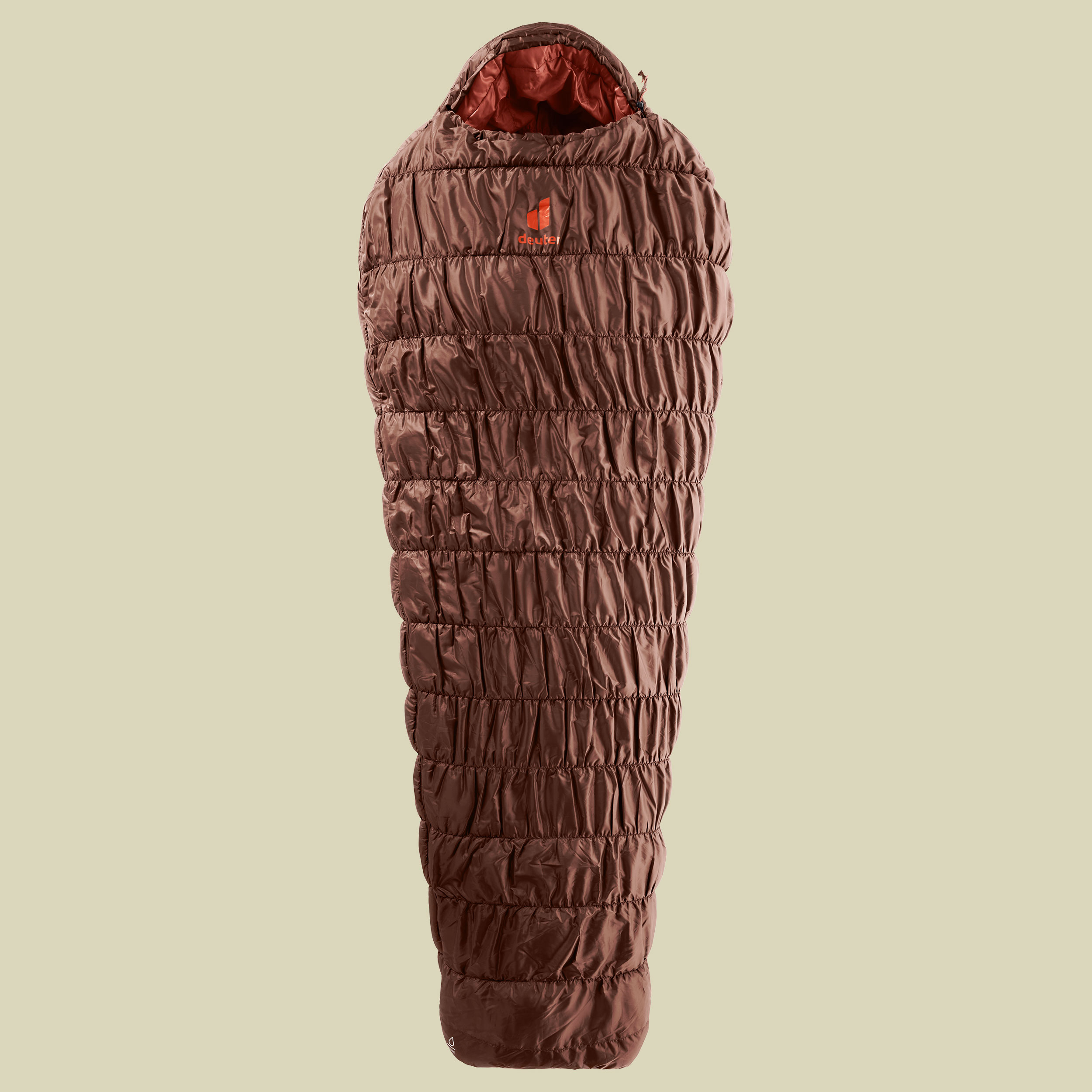 Exosphere -6 Grad SL bis Körpergröße 175 cm (SL) Farbe umbra-redwood, Reißverschluss links