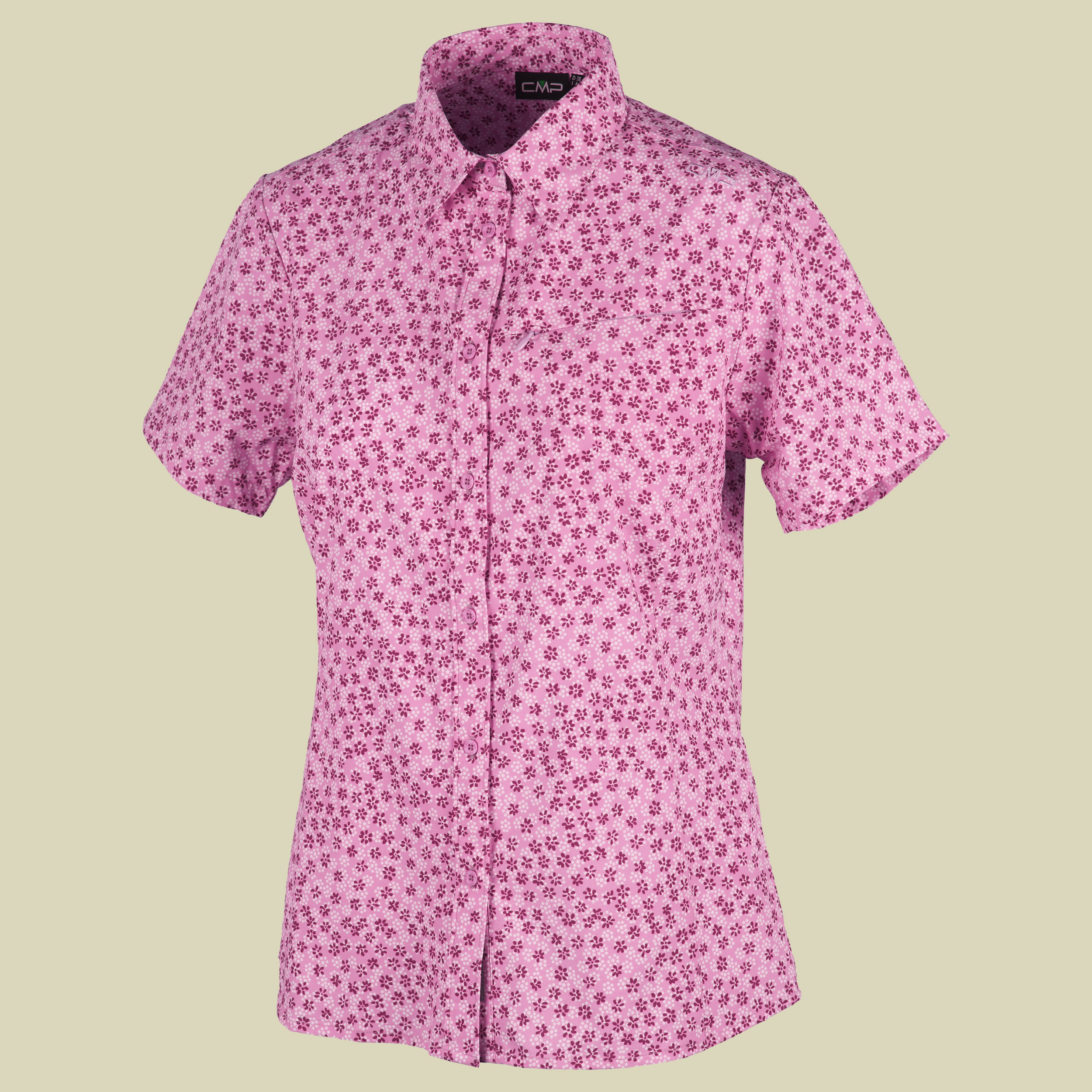 Woman Shirt Exralight Stretch 3T55976 Größe 36 Farbe 18AD rose-ibisco