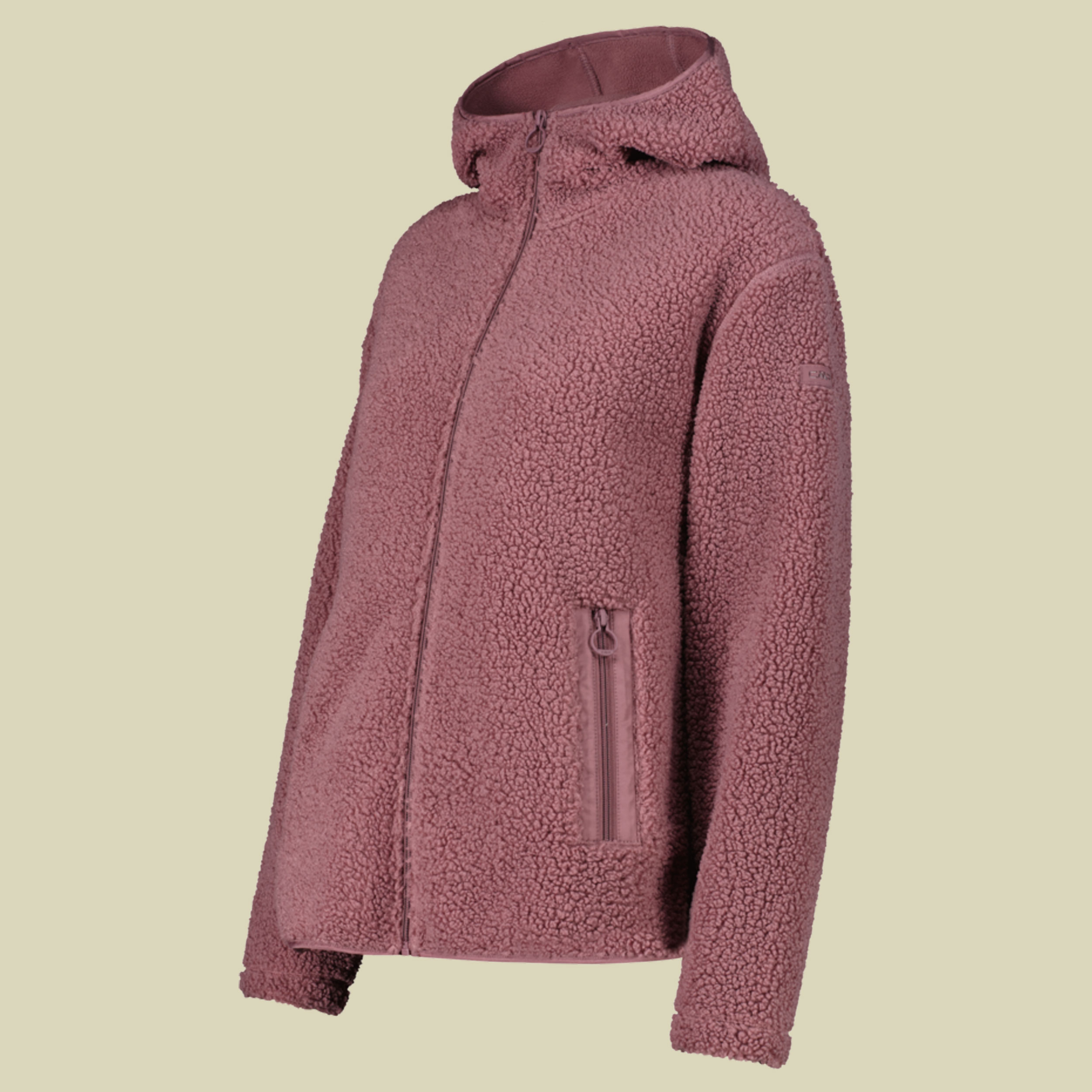 Jacket Fix Hood Teddy Fleece Women 36P2916 48 rosa - malow H846