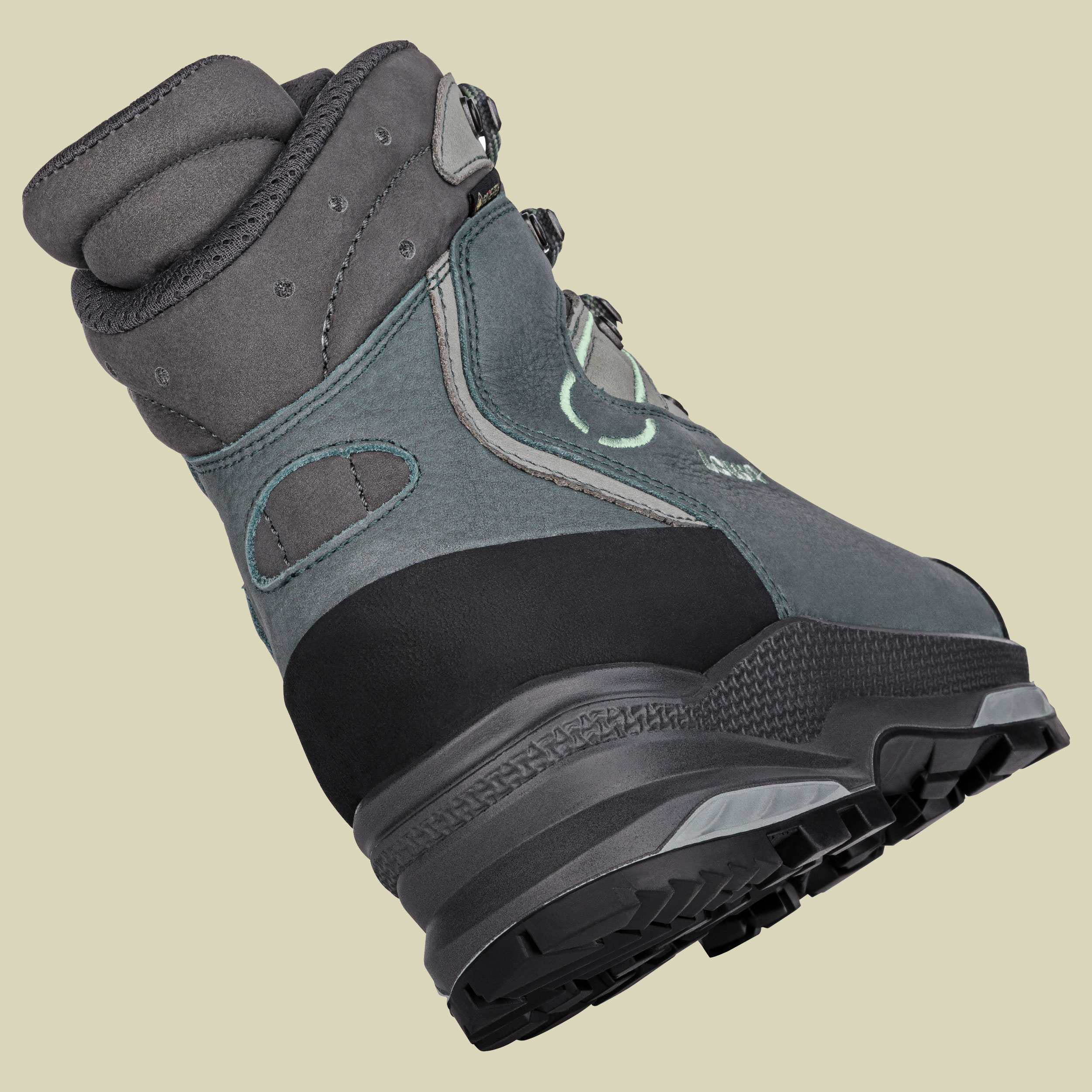 Mauria EVO GTX Women Größe UK 8,5 Farbe rauchgrün/jade