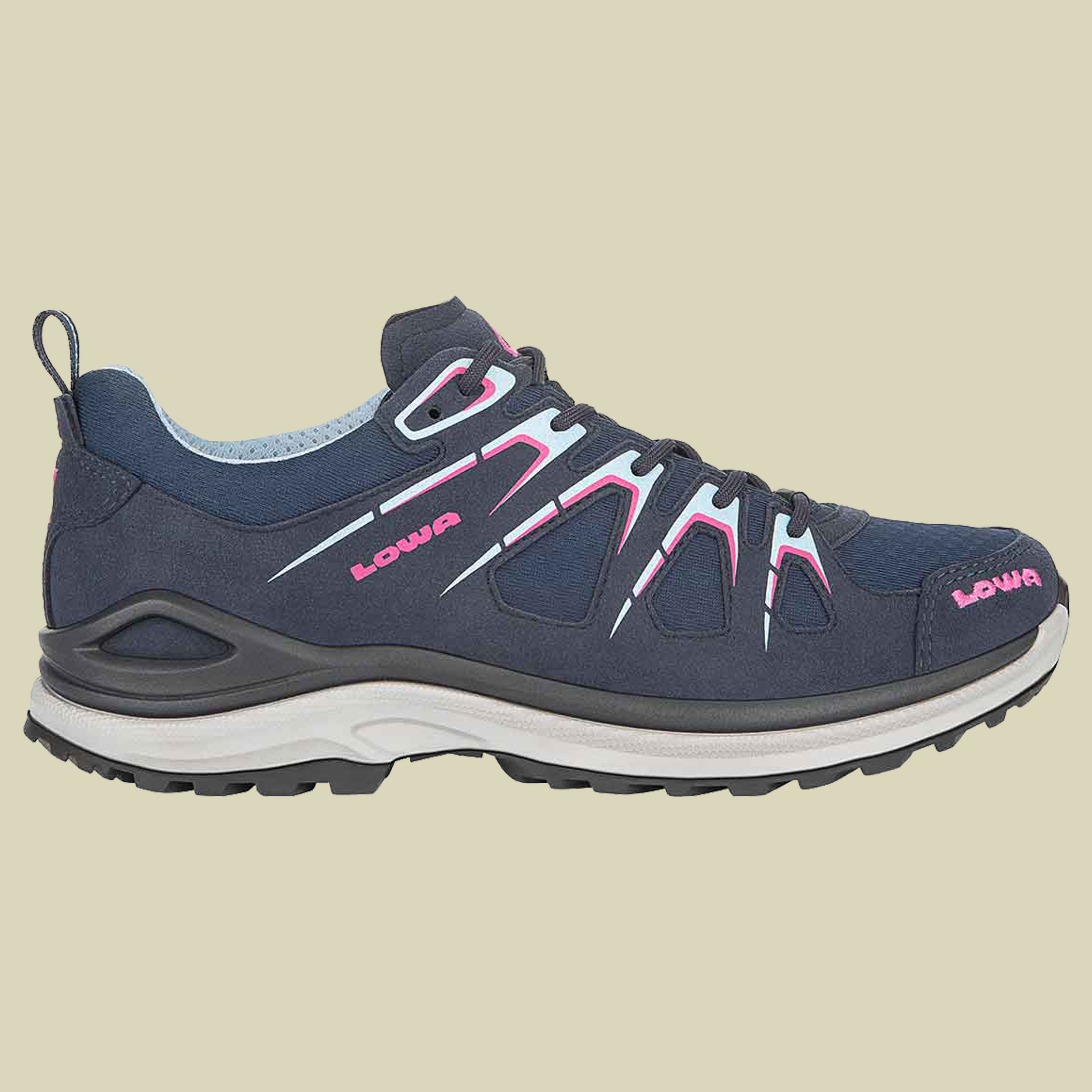 Innox Evo GTX Lo Women Größe UK 8,5 Farbe navy/pink