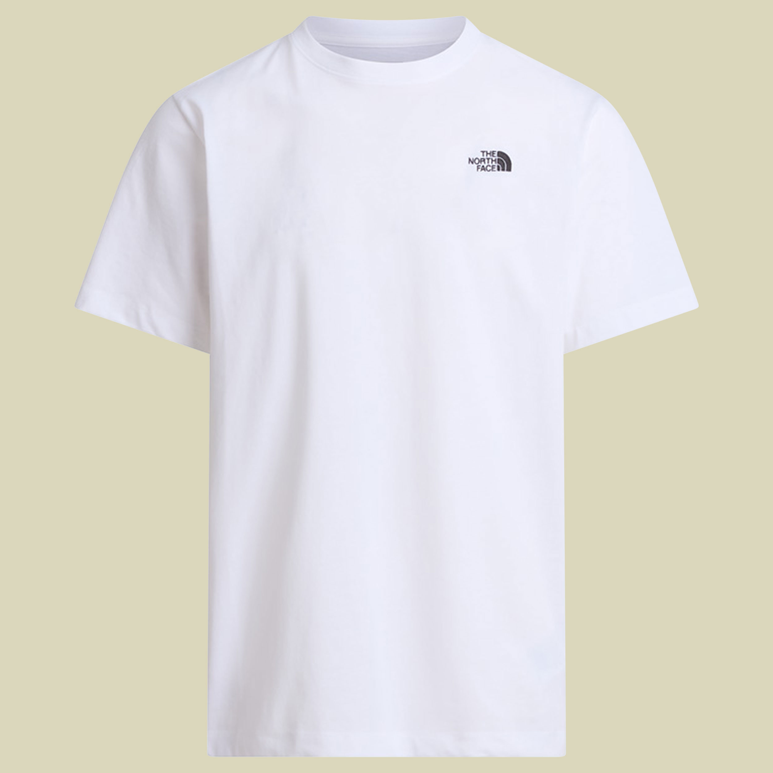 Evolution Simple Dome Regular Short SL Man L weiß - Farbe TNF white