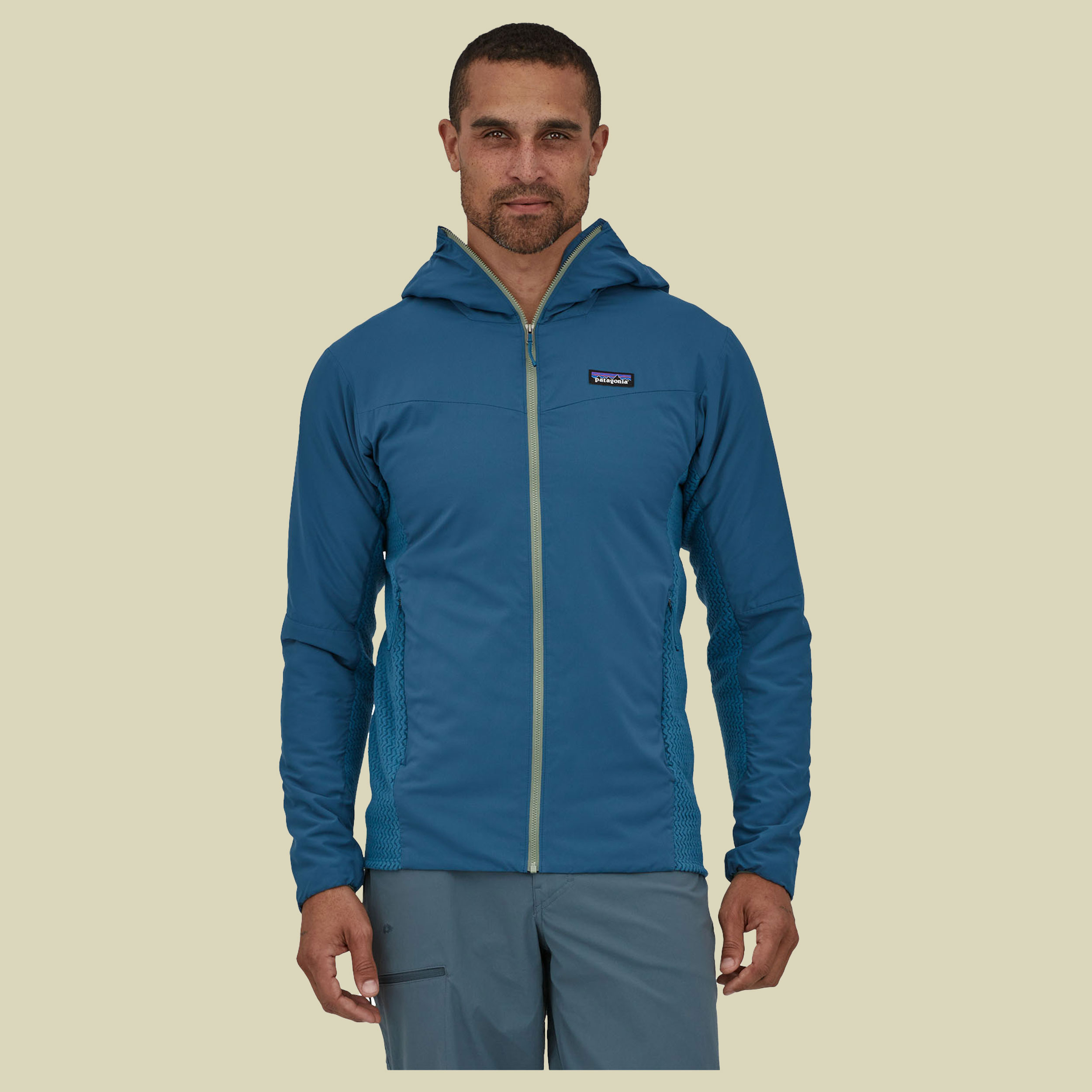 Nano-Air Light Hybrid Hoody Men Größe M  Farbe wavy blue