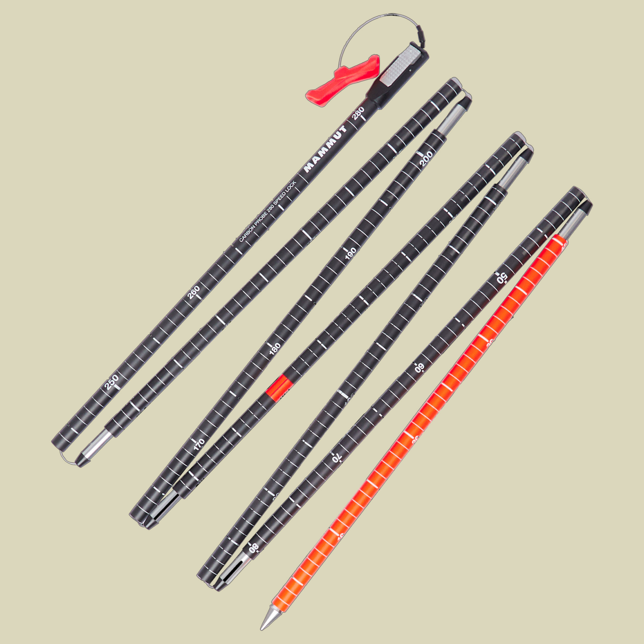 Carbon Pro Probe 280 speed lock - vibrant orange