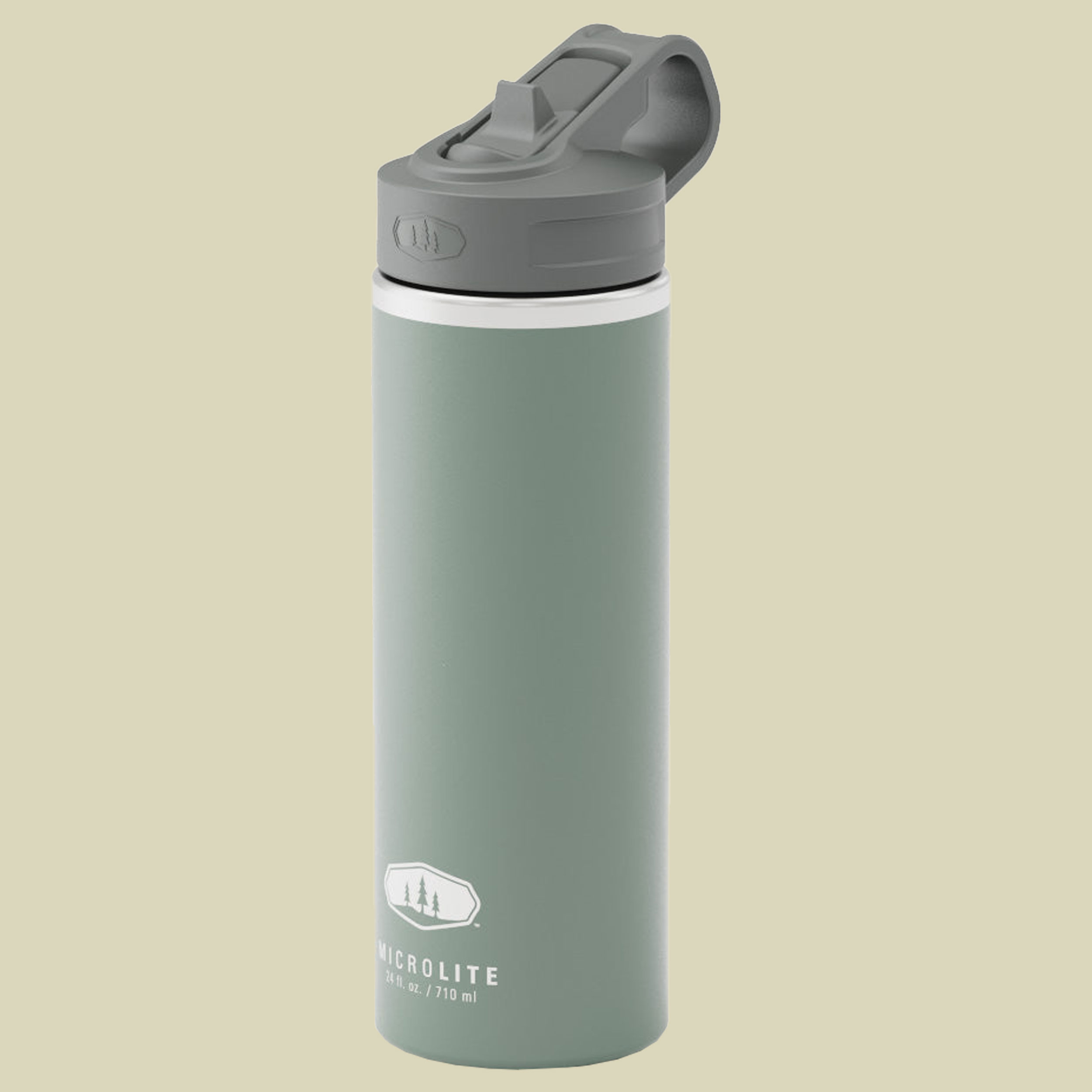 Microlite 710 Straw Bottle 710 ml jade
