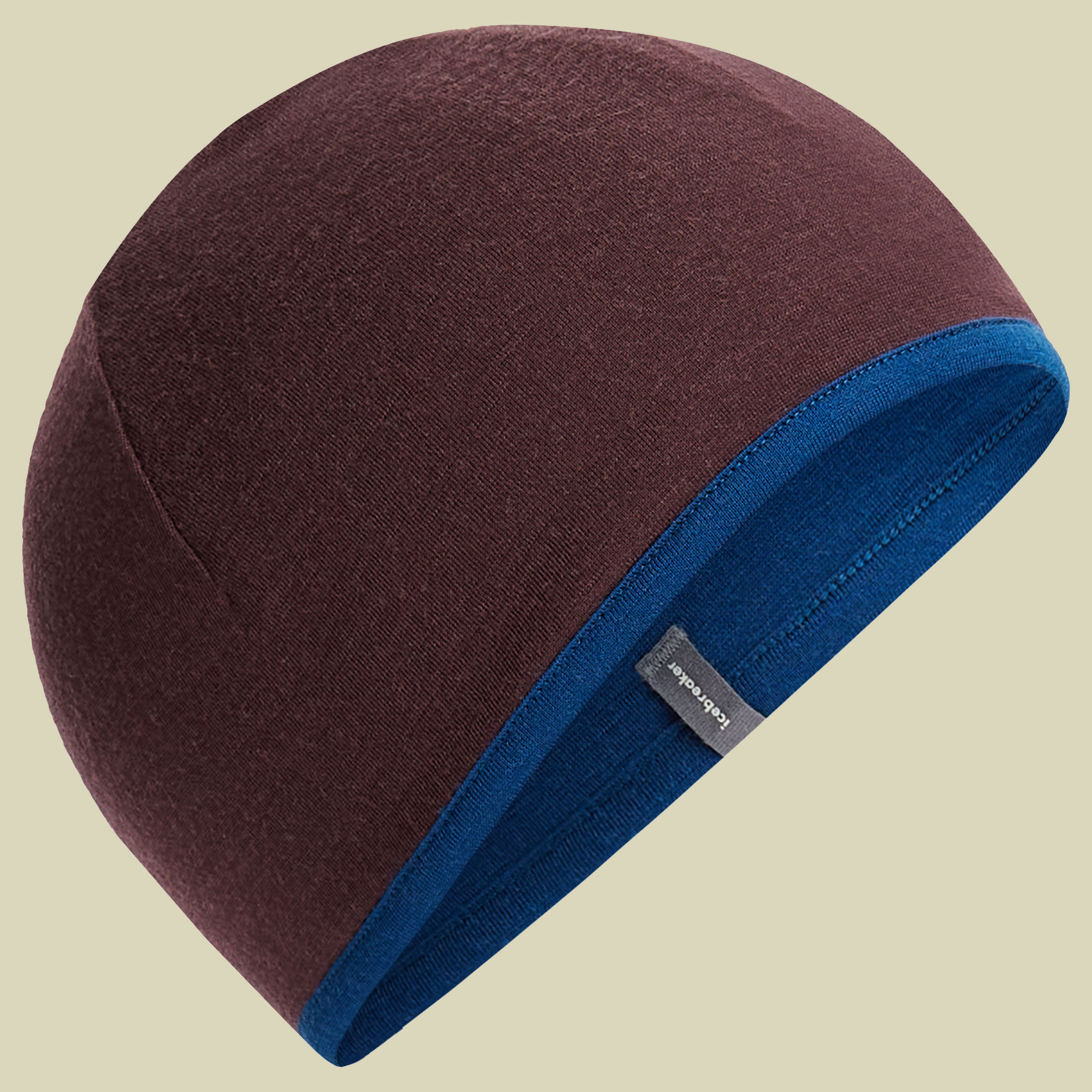 Merino 200 Oasis Reversible Beanie Unisex braun one size - java/atlantis