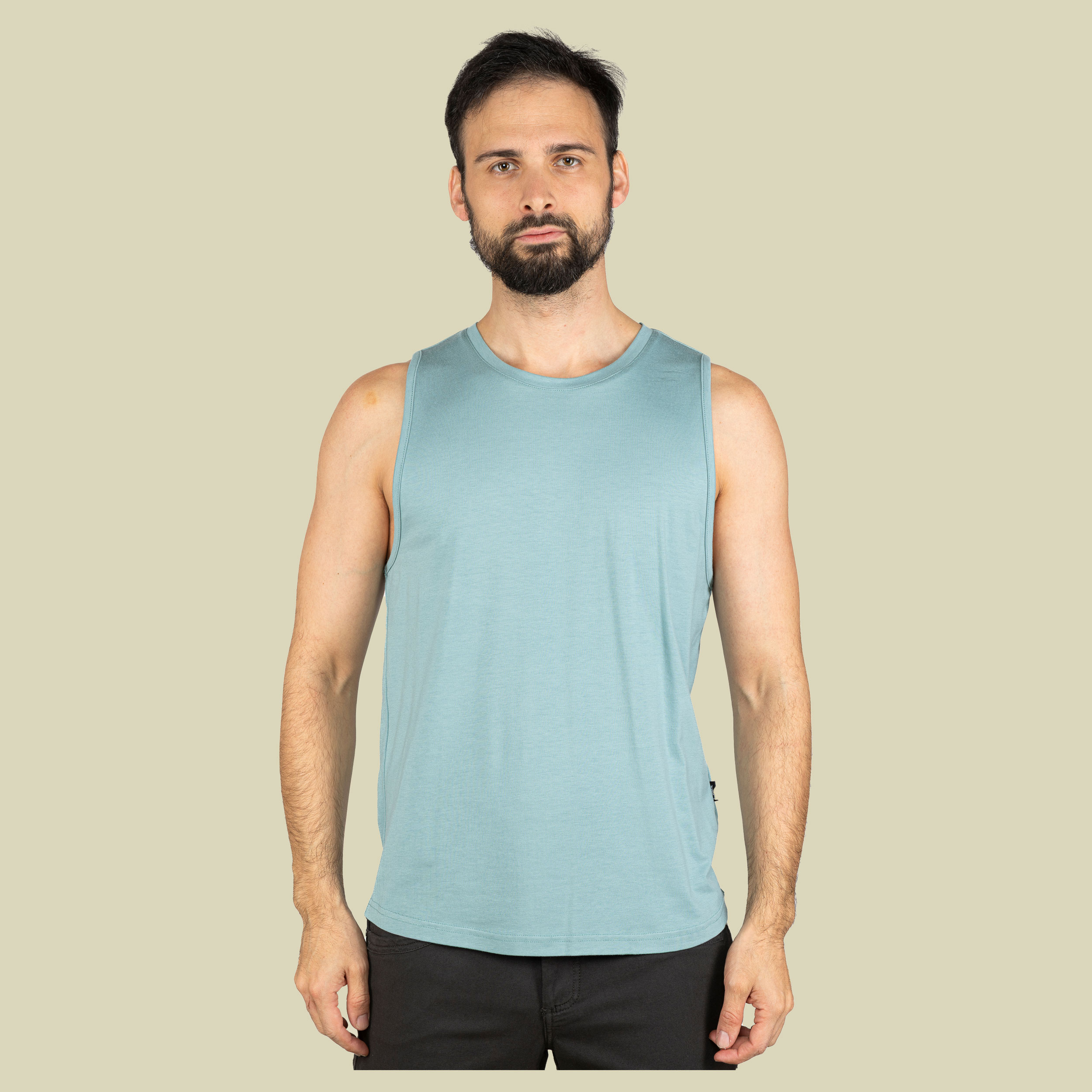 Vils Mountain Logo Top Men XL grün - Farbe arctic