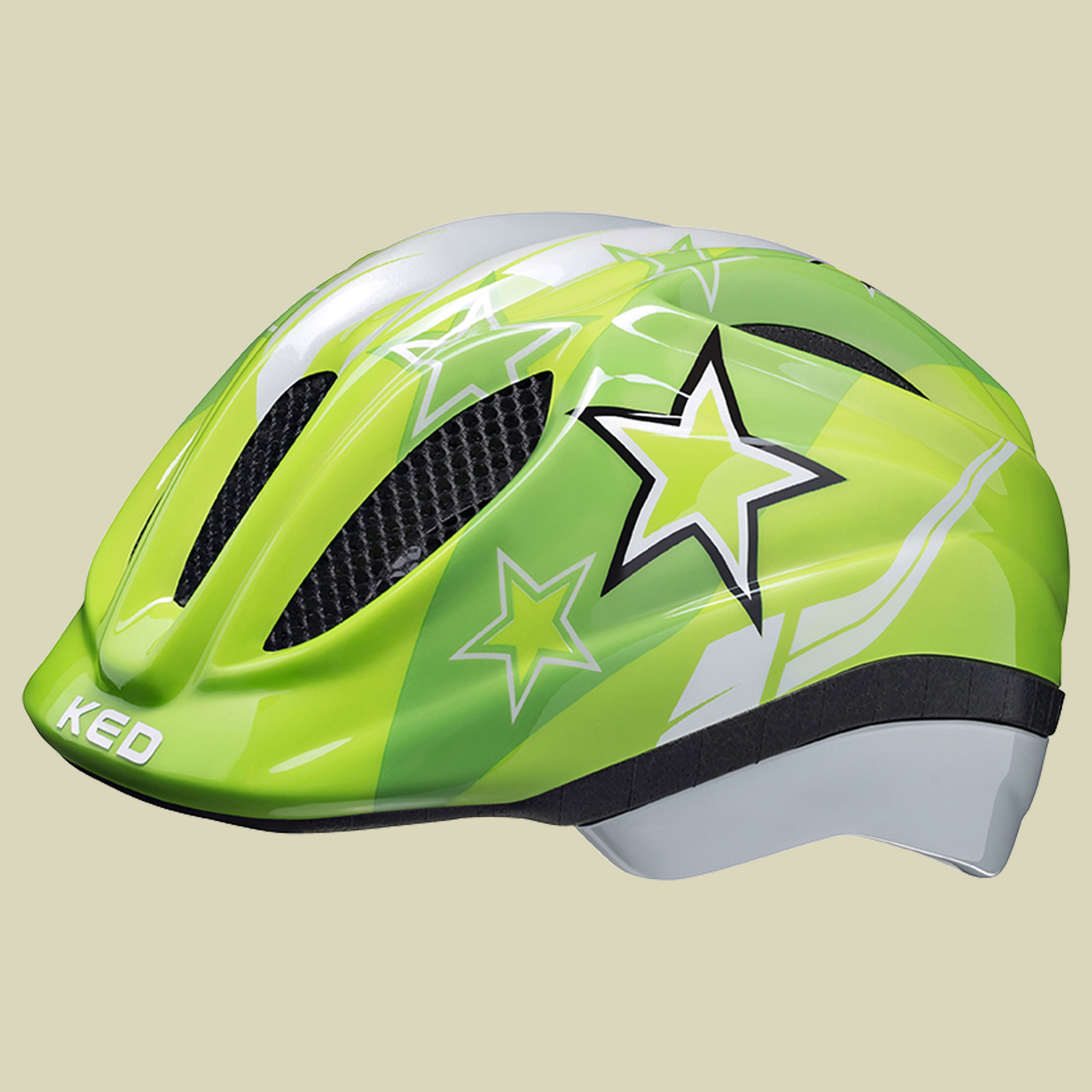 Meggy Kopfumfang S/M 49-55 cm Farbe green stars