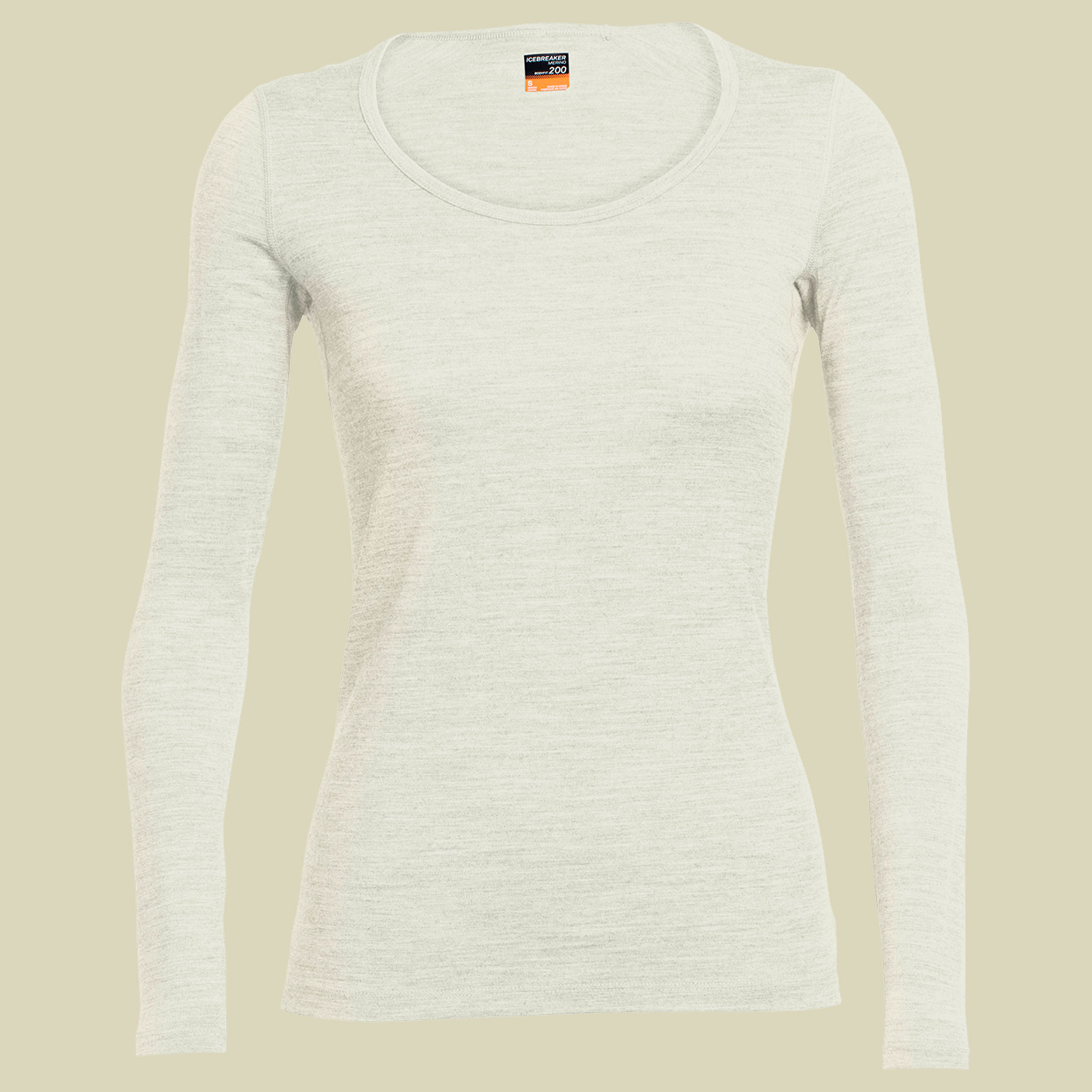 Oasis LS Scoop Women 200 Größe XS Farbe stripe black - snow