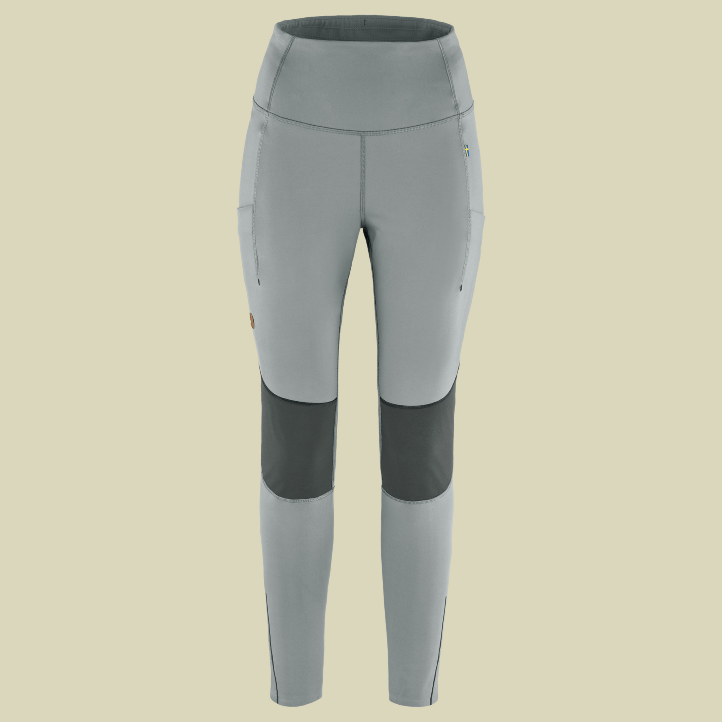 Abisko Värm Trekking Tights Women Größe S Farbe black-iron grey