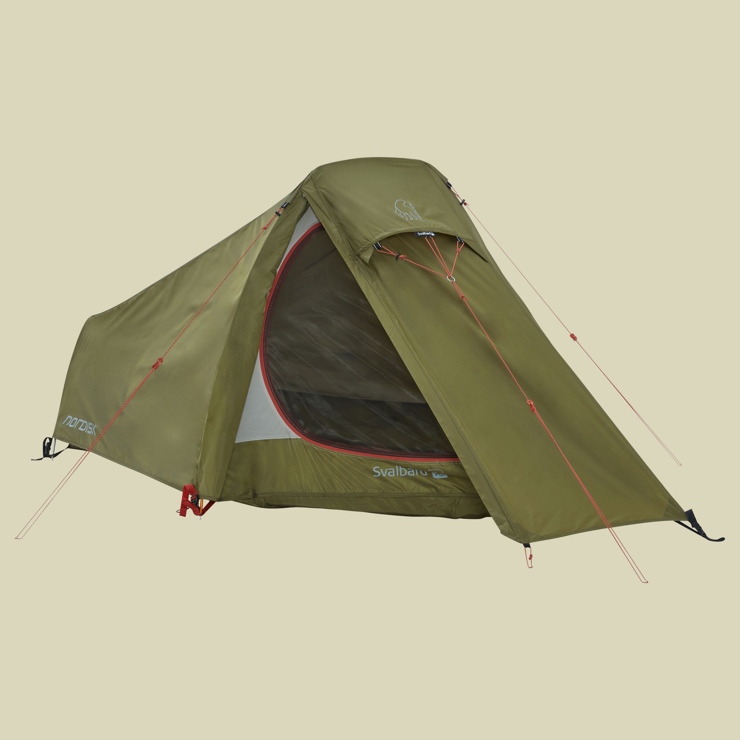 Svalbard 1 PU Tent 1-Personen Zelt Farbe dark olive