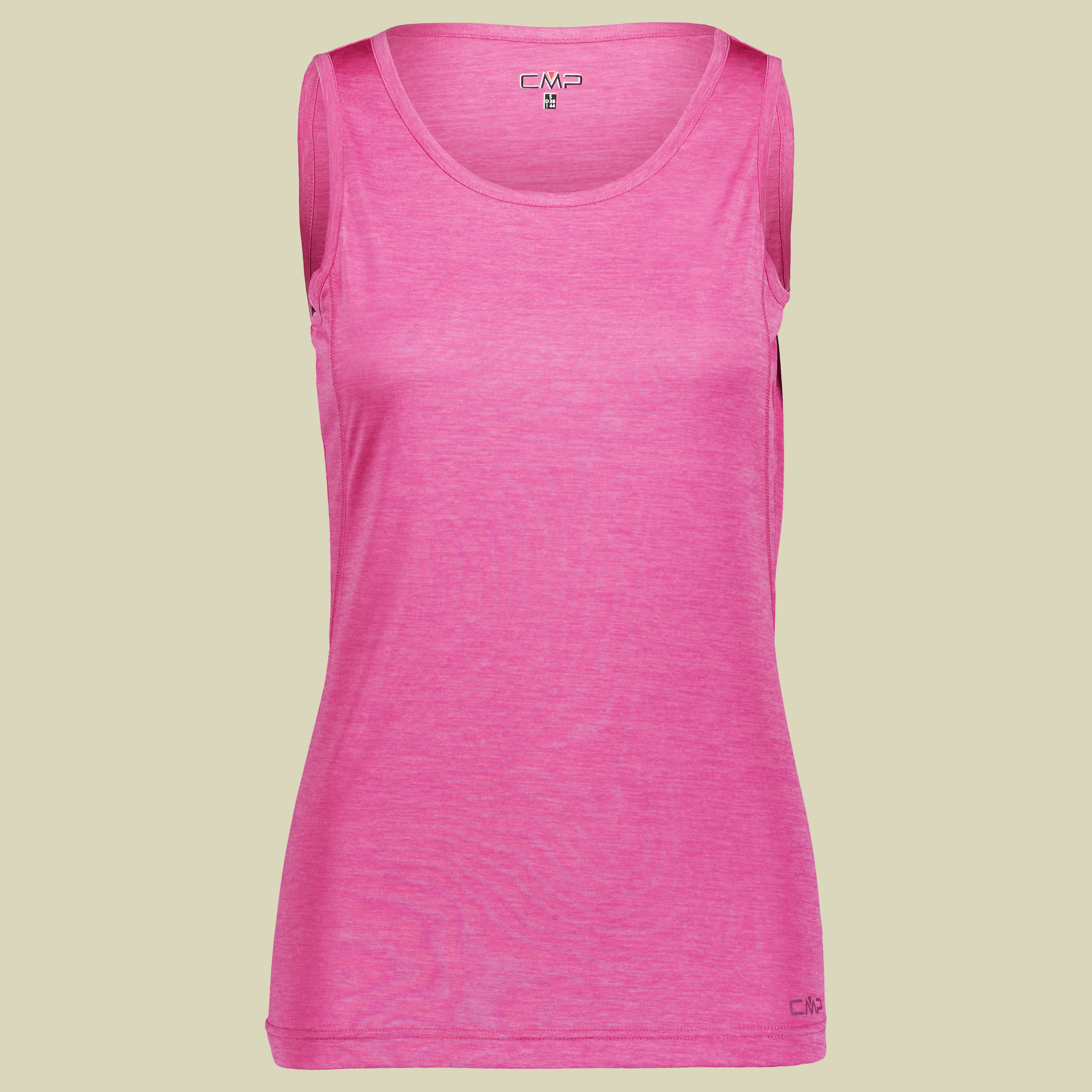 Woman Top Jersey Melange 38T6696 Größe 36 Farbe hot pink melange B756
