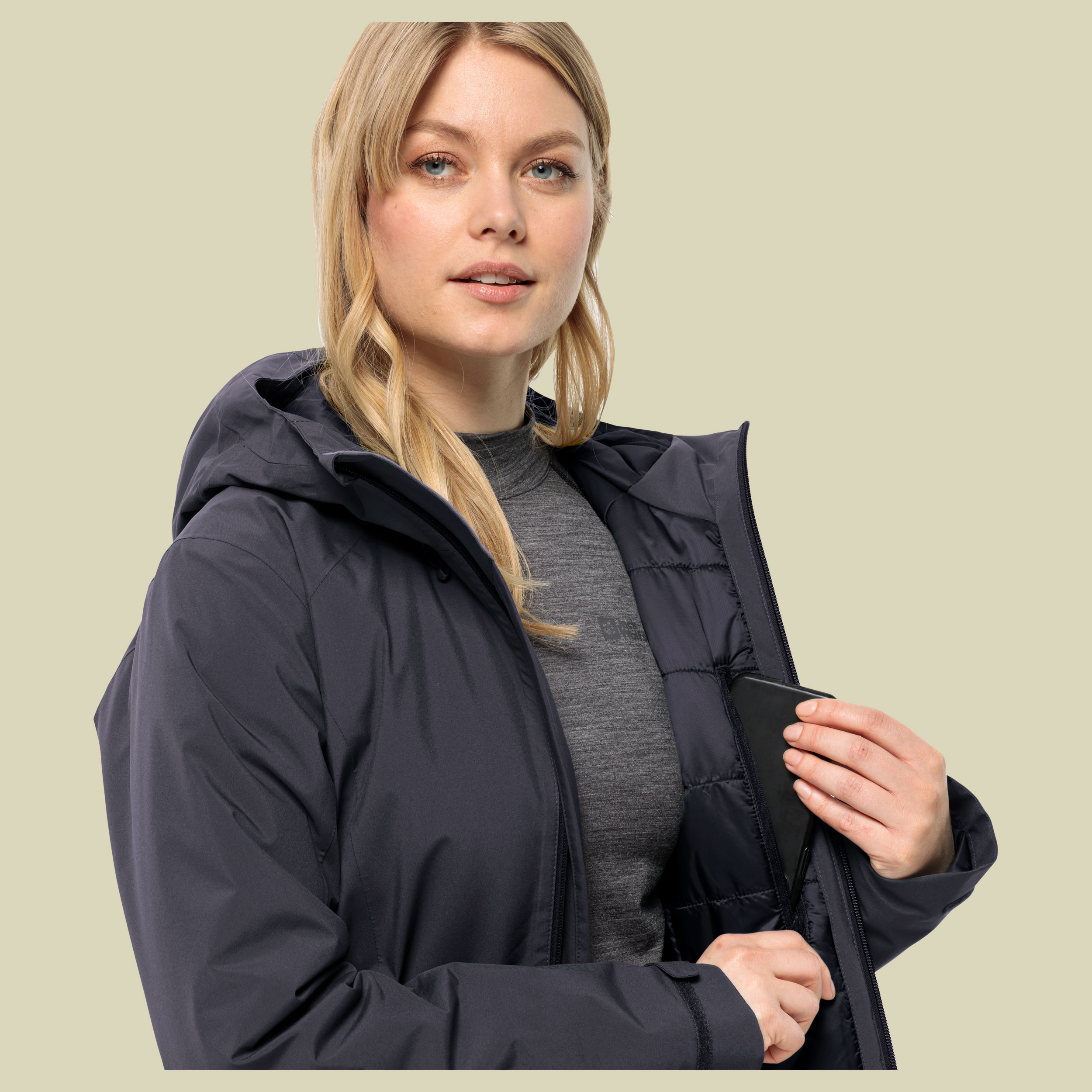 Heidelstein Ins Jacket Women Größe S Farbe graphite