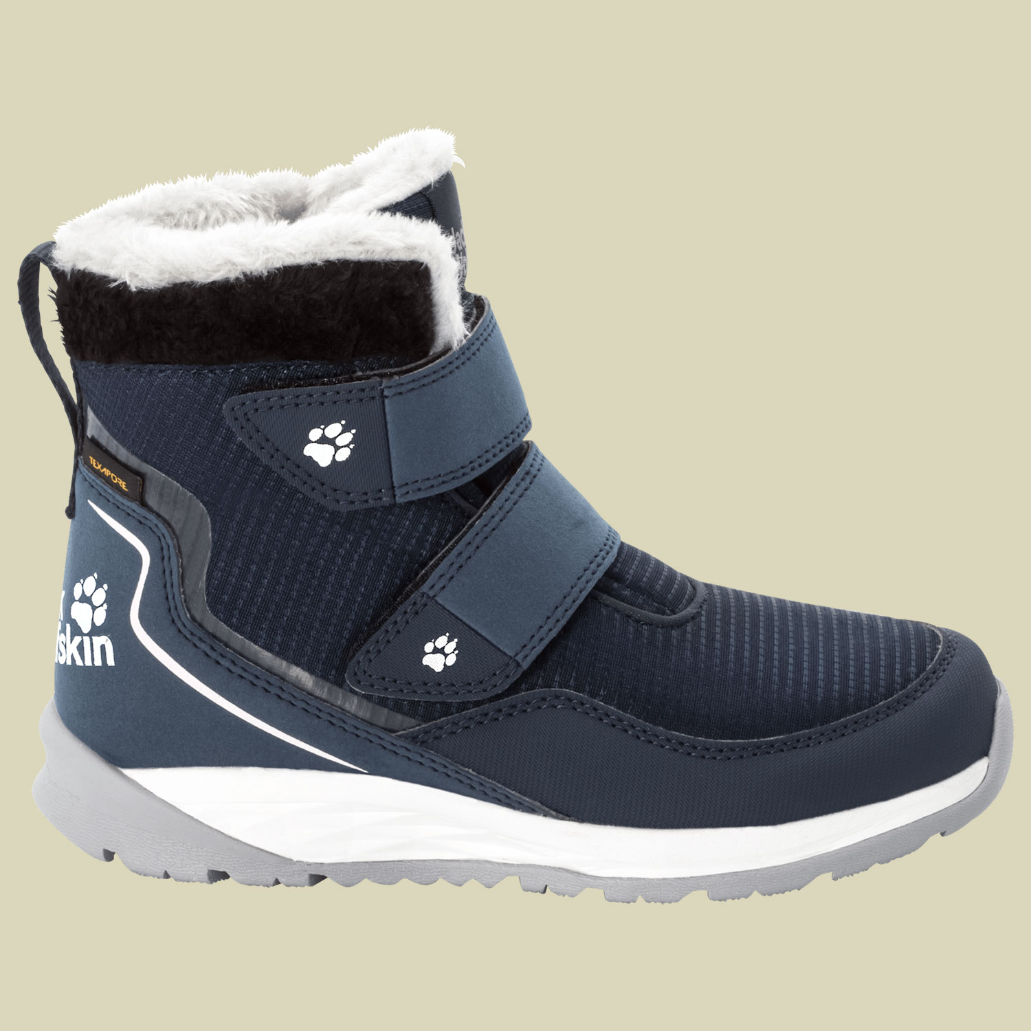Polar Wolf Texapore Mid VC K Girls Größe 35 Farbe dark blue/off-white
