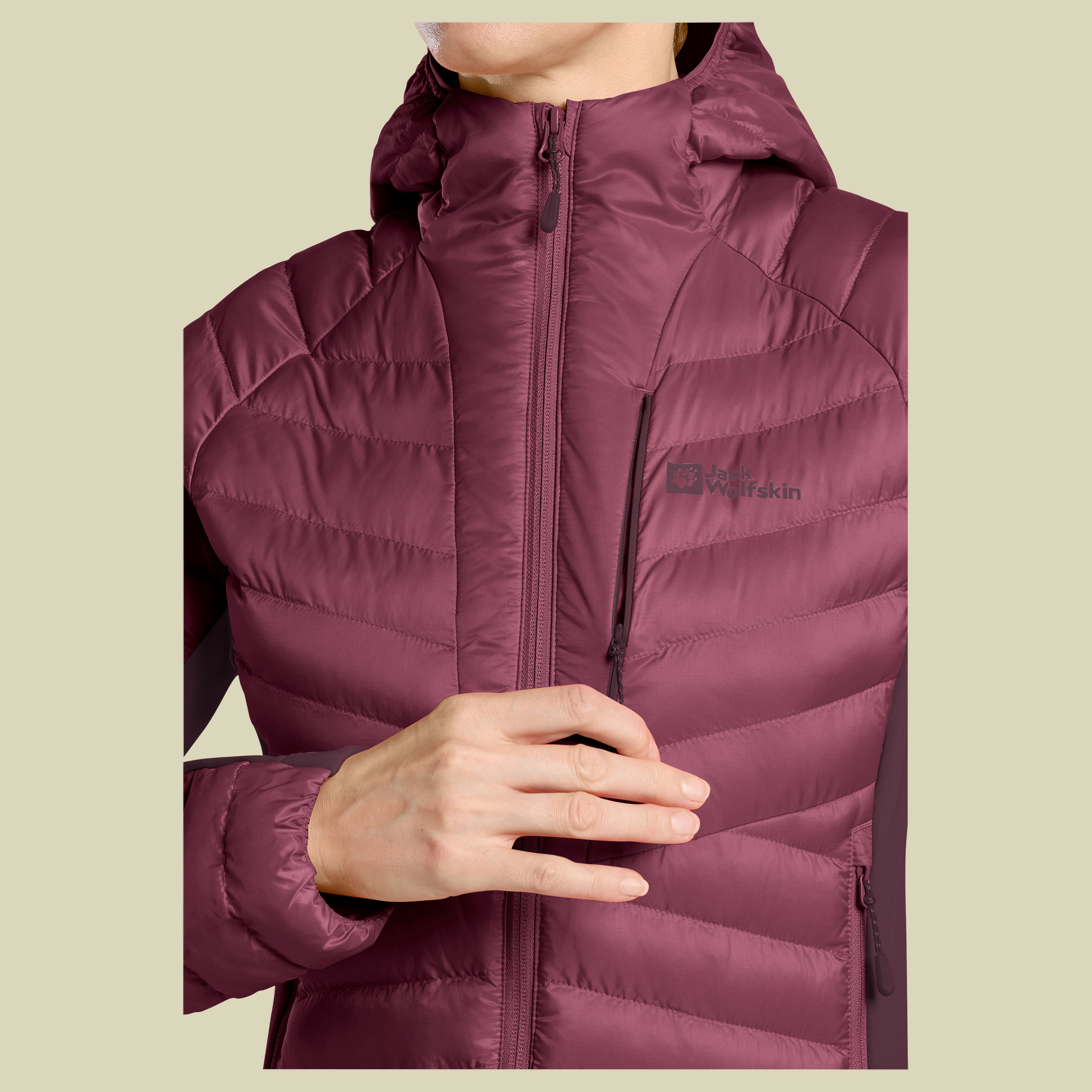 Routeburn Pro Ins Jacket Women pink XXL - raisin