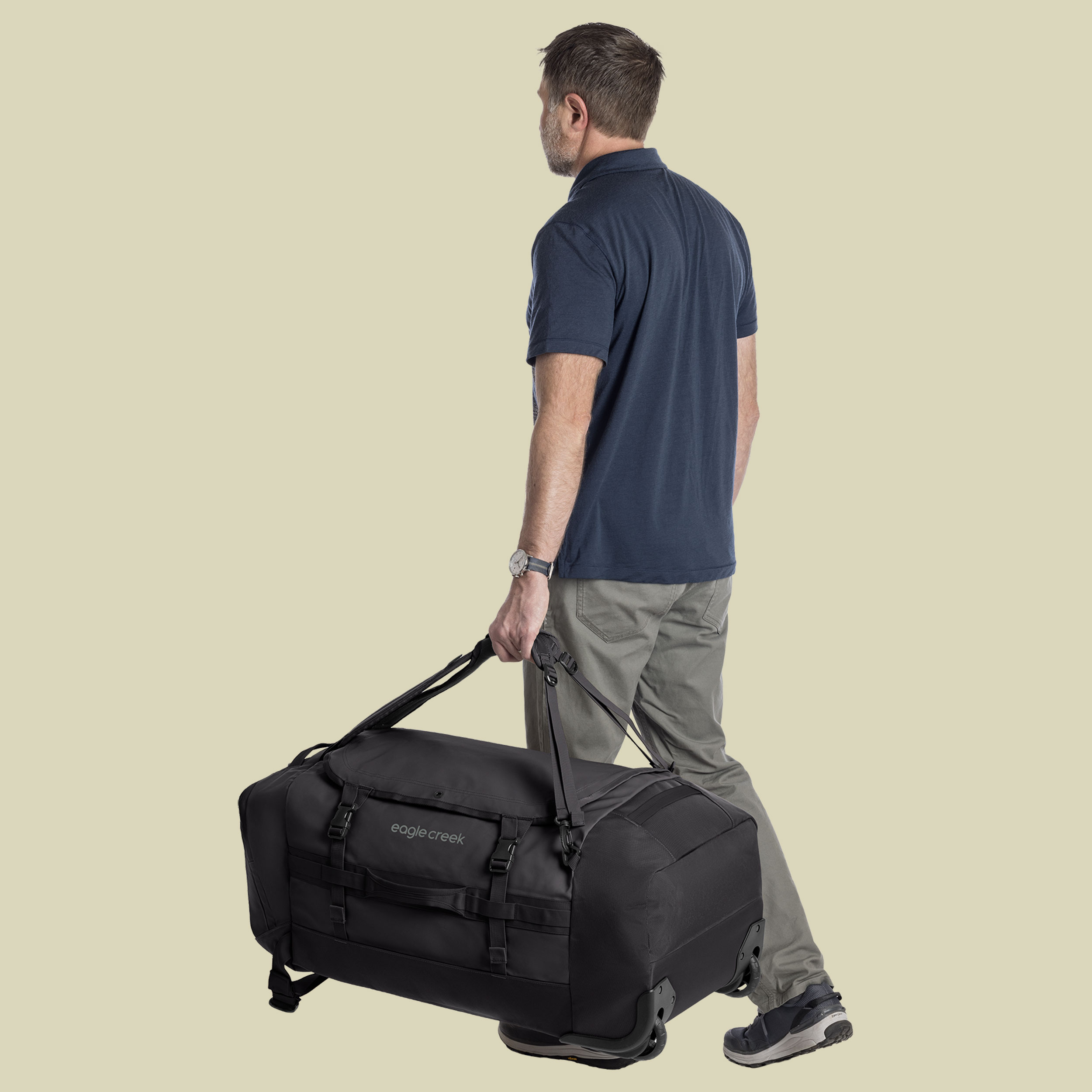 Cargo Hauler Rolling Duffel 110L schwarz - black