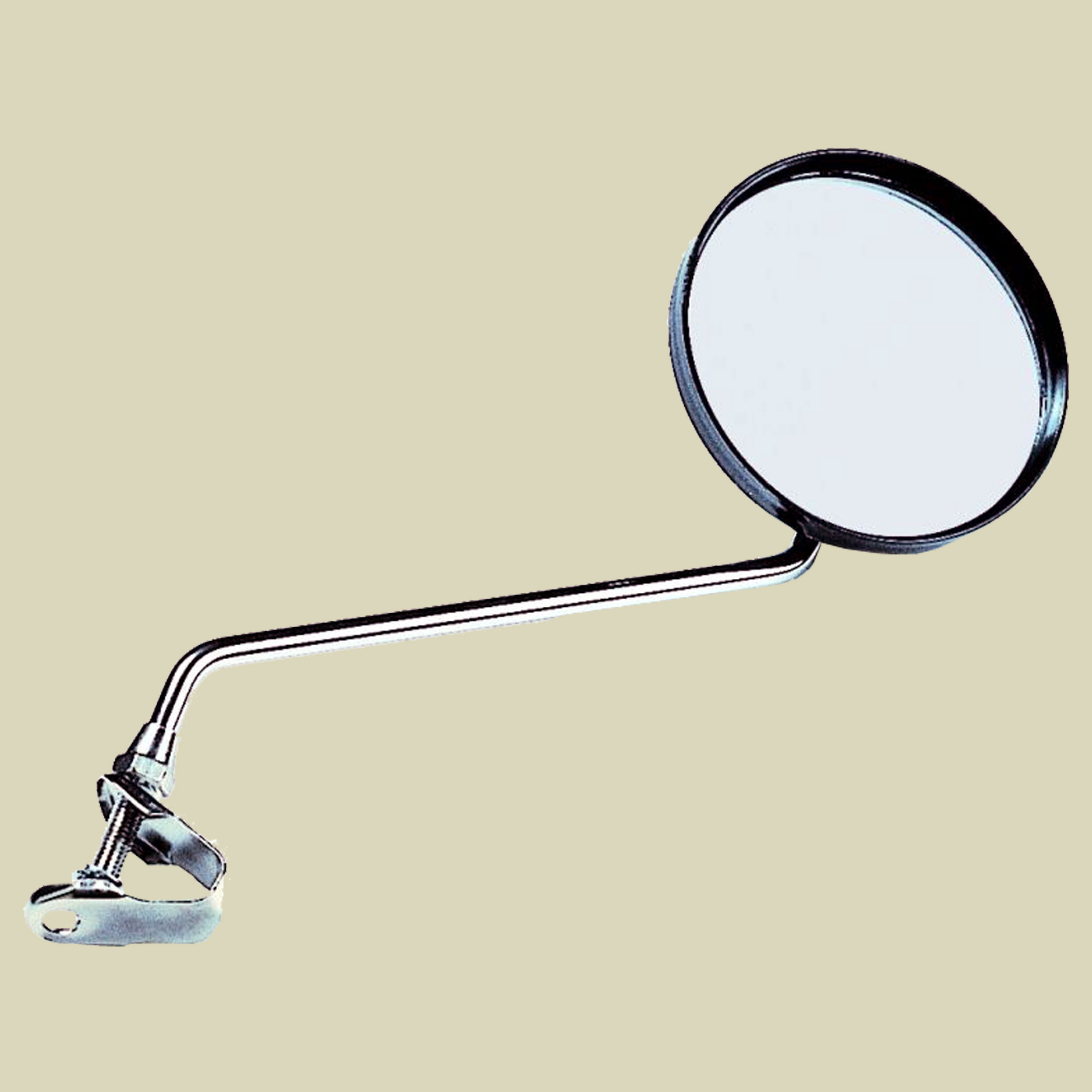 Fahrradspiegel rund schwarz