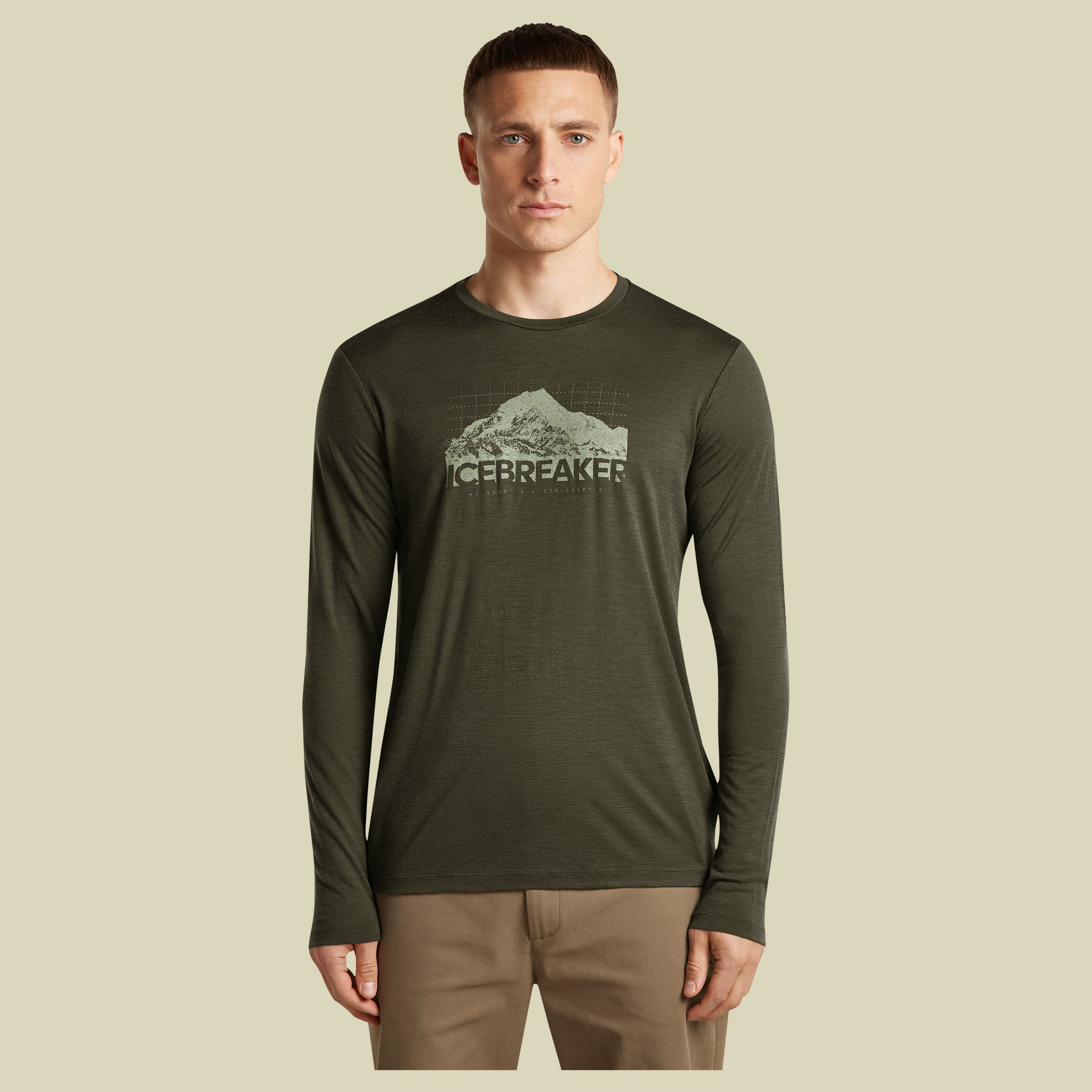Merino 150 Tech Lite LS Tee Aoraki Explorer Men XL grün - dark loden