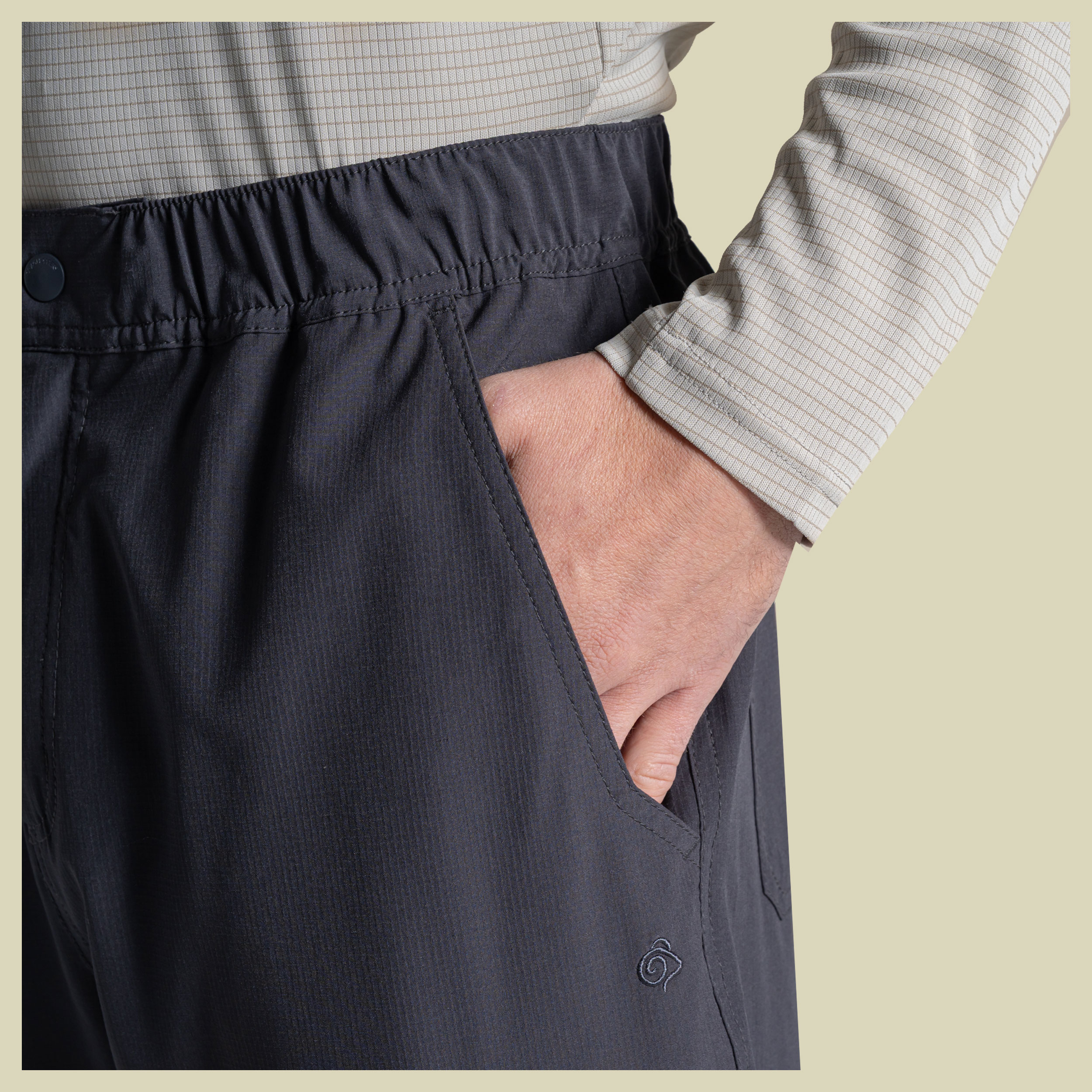 NosiLife Socco Trouser Men 54 (38") grau - dark iron