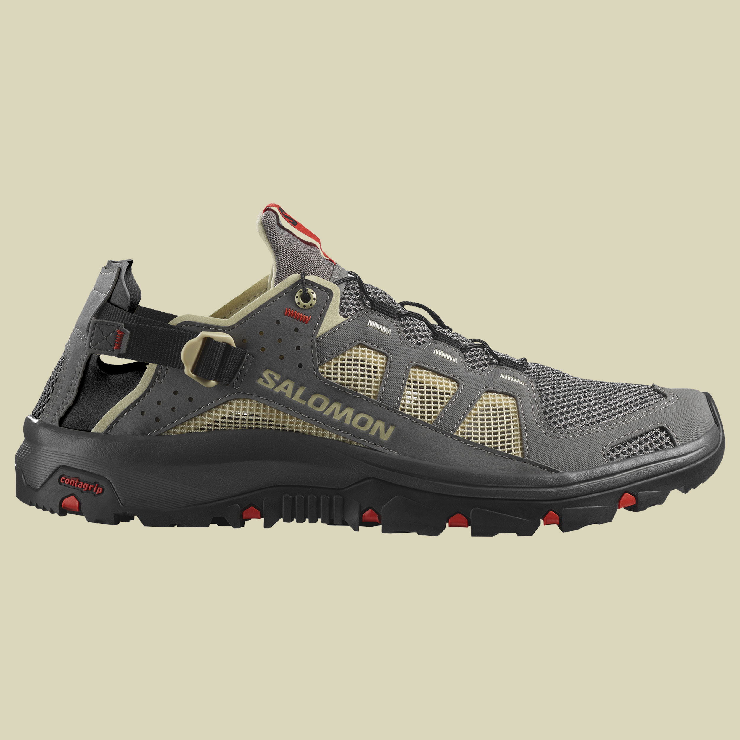 Techamphibian 5 Men grau UK 10,5 - pewter/moth/fiery red