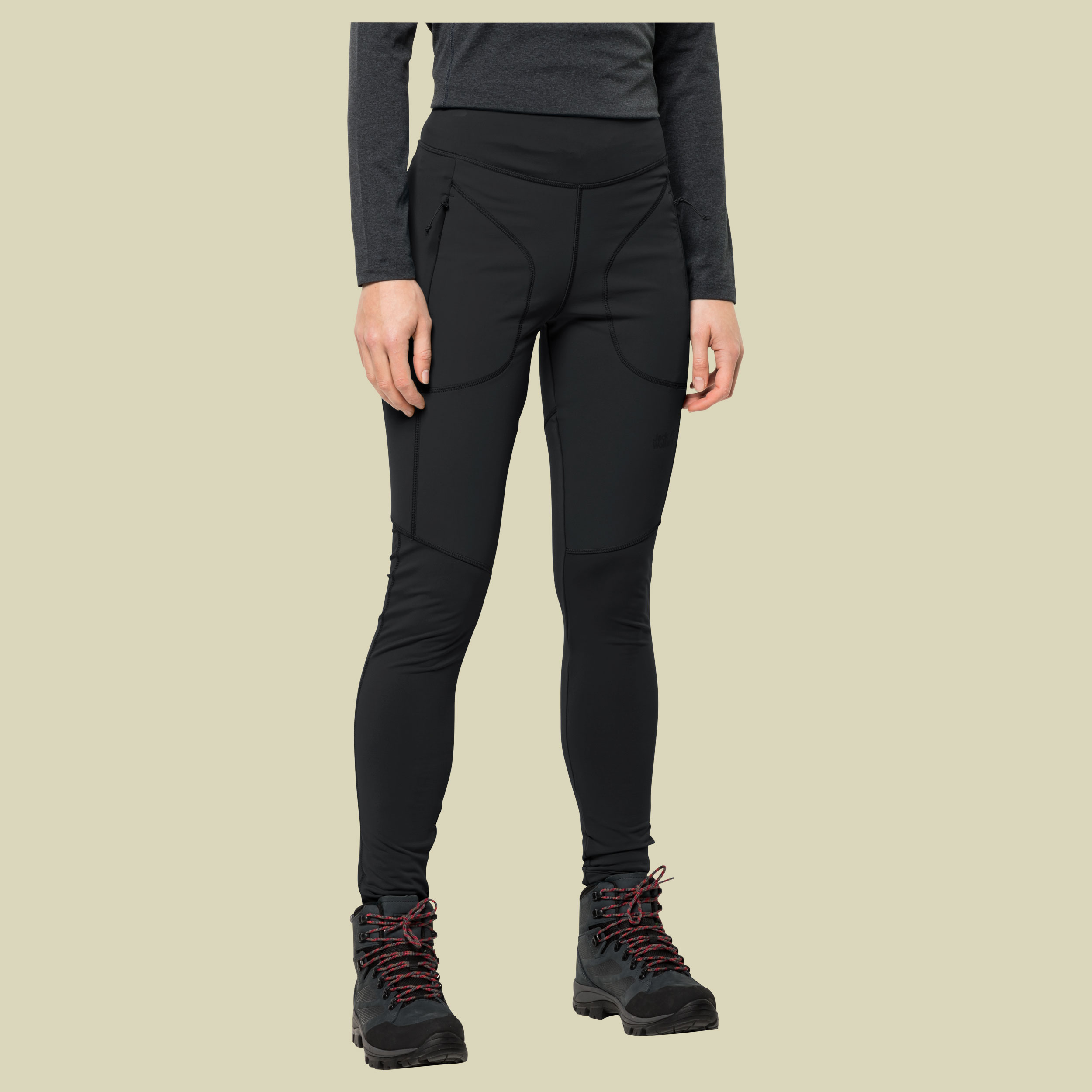 Salmaser Tights Women Größe M  Farbe black