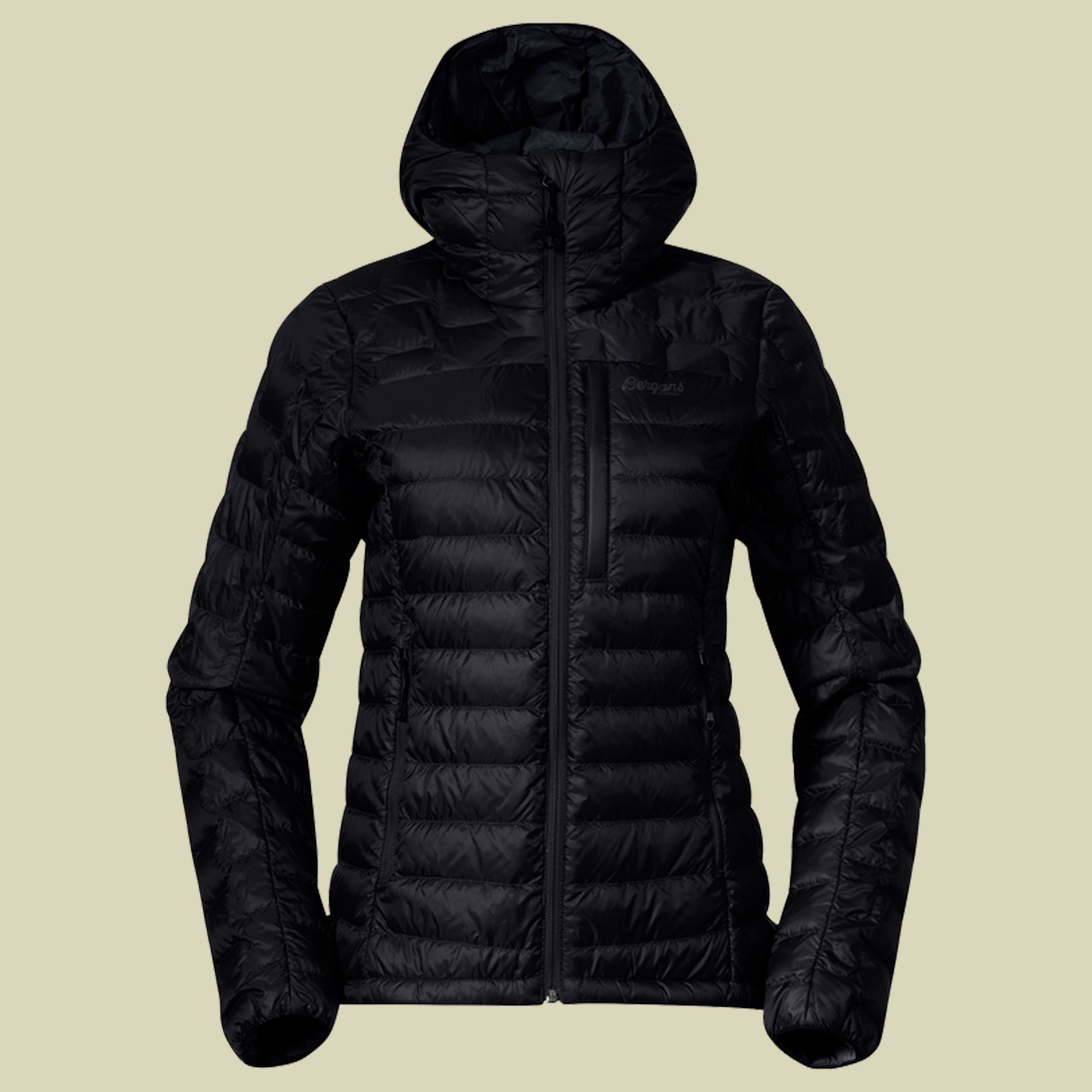 Magma Light Down Jacket w Hood Women Größe XL Farbe black