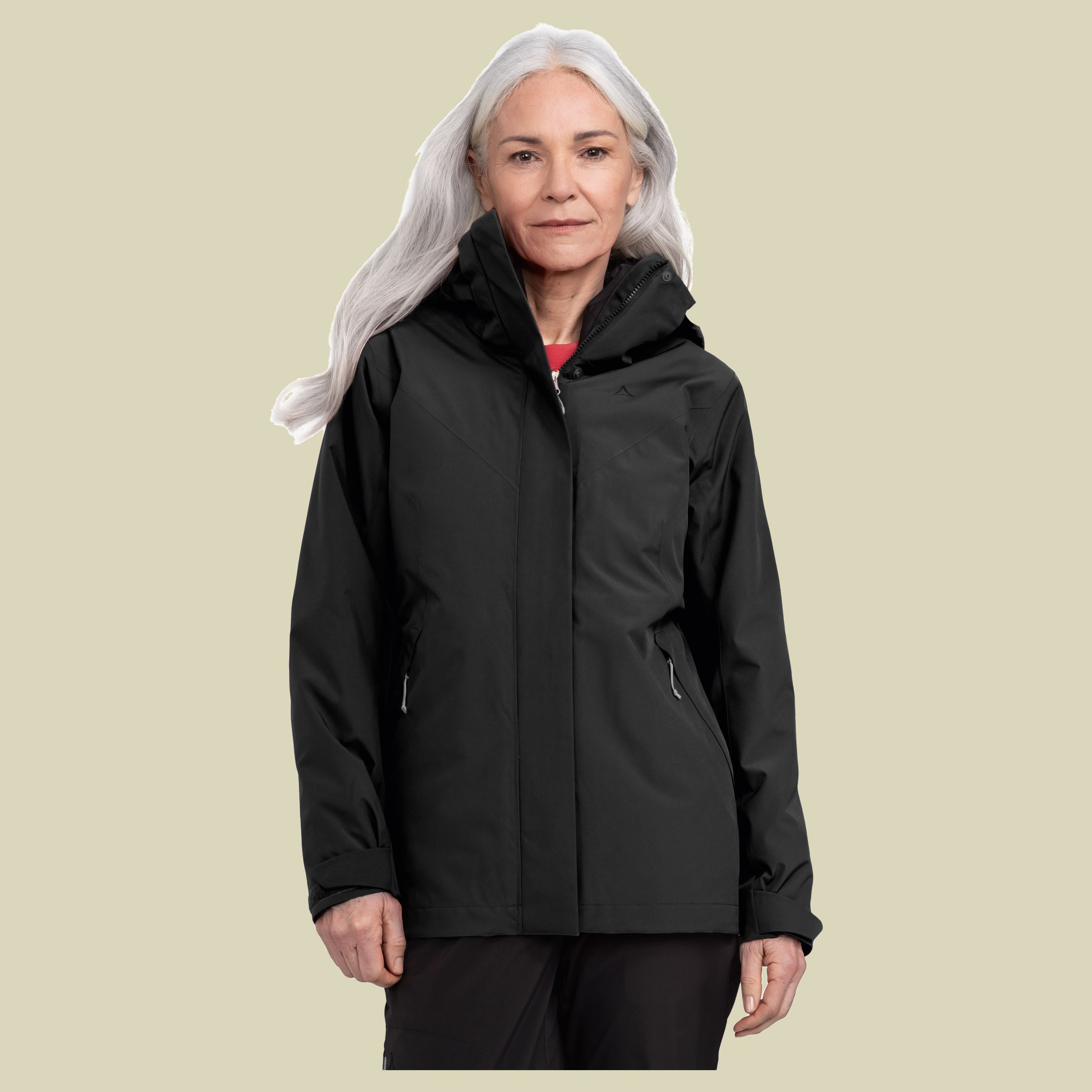 3in1 Jacket Style Tamina Women 44 schwarz - black