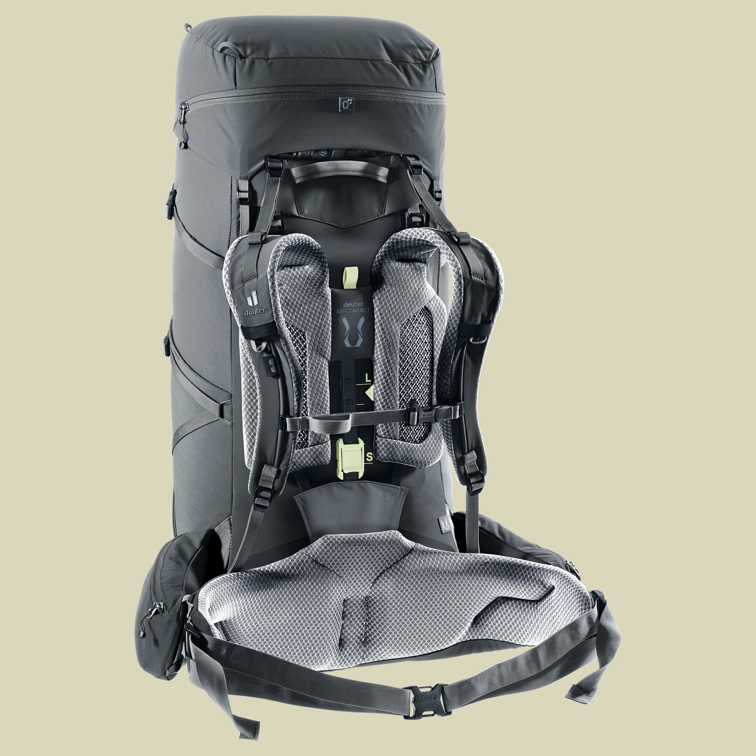 Aircontact Core 55+10 SL Women 55 + 10 grau - graphite