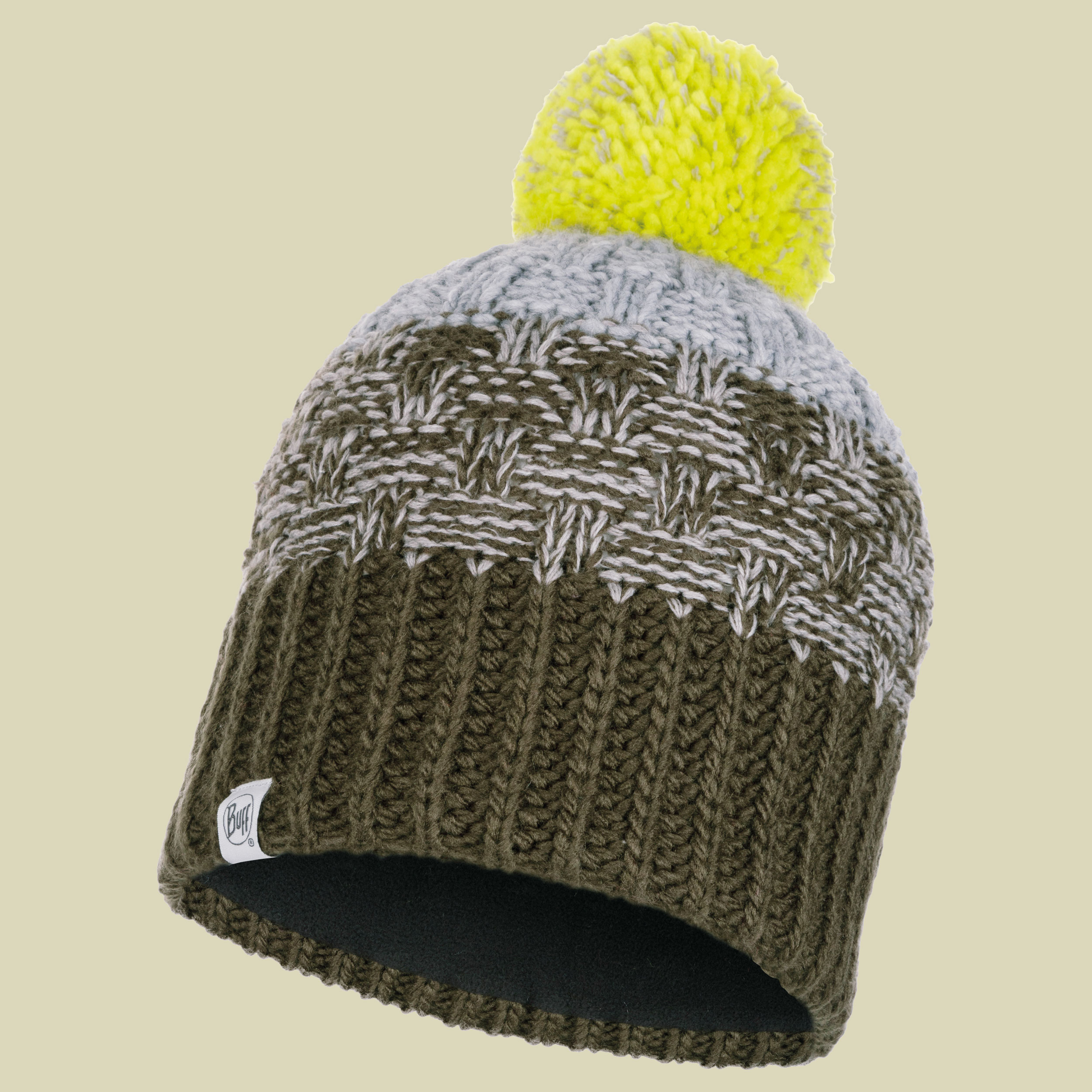 Knitted&Polar Fleece Hat TAIT Junior Größe one size Farbe forest night