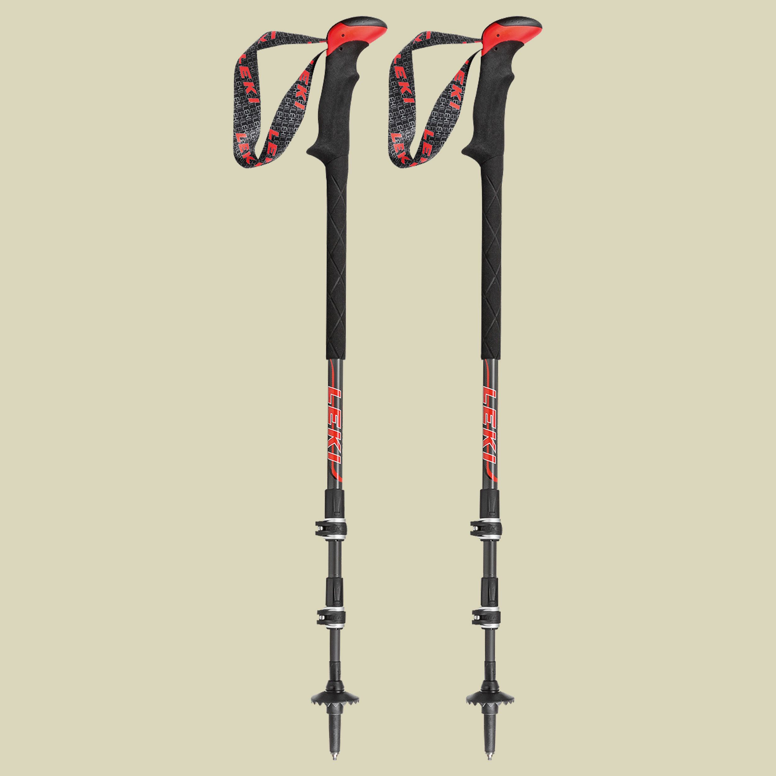 Carbon Ti System Länge: (67)100-135 cm Farbe: schwarz-rot