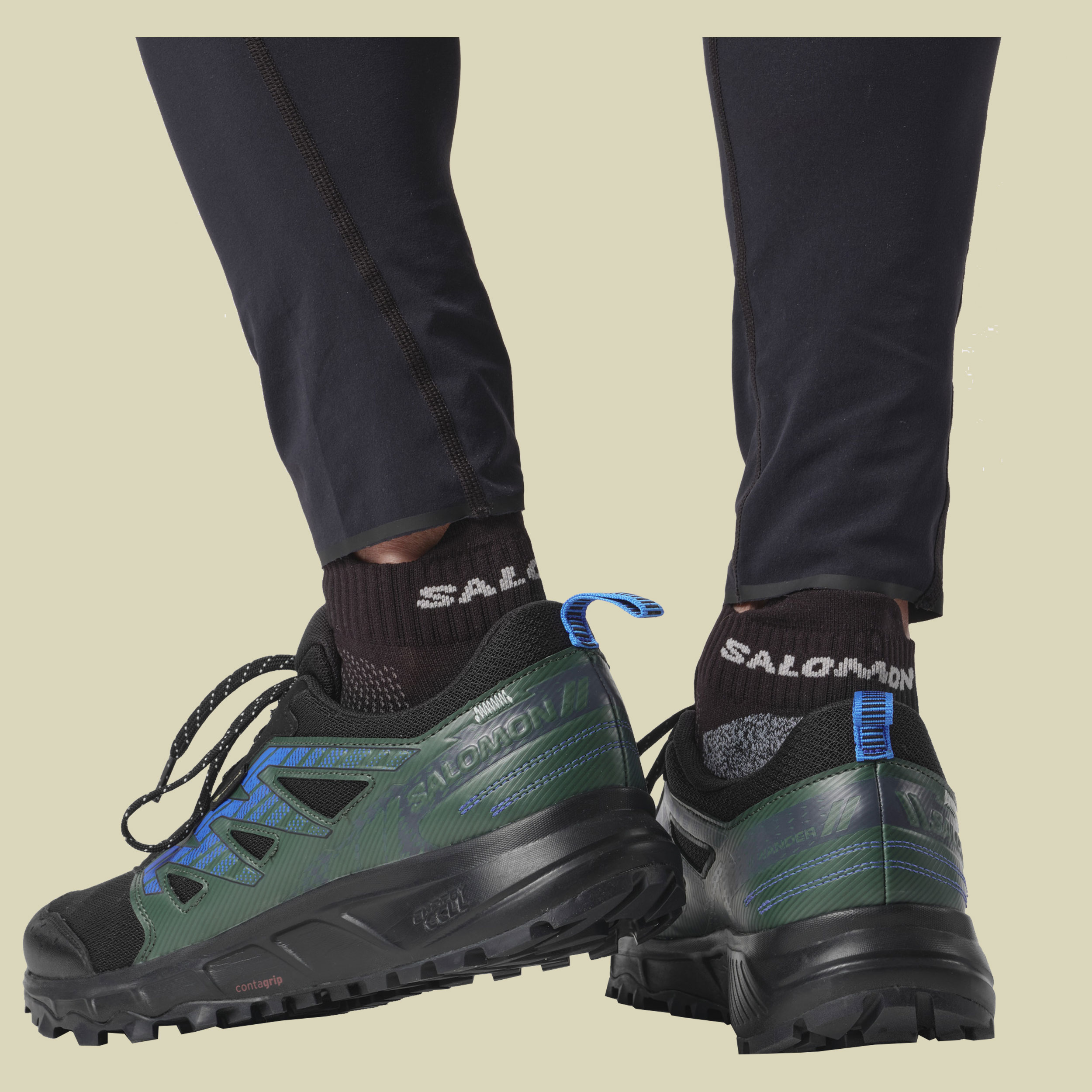 Wander GTX Men mehrfarbig UK 9,5 - Farbe black_darkest spruce_ibiza blue