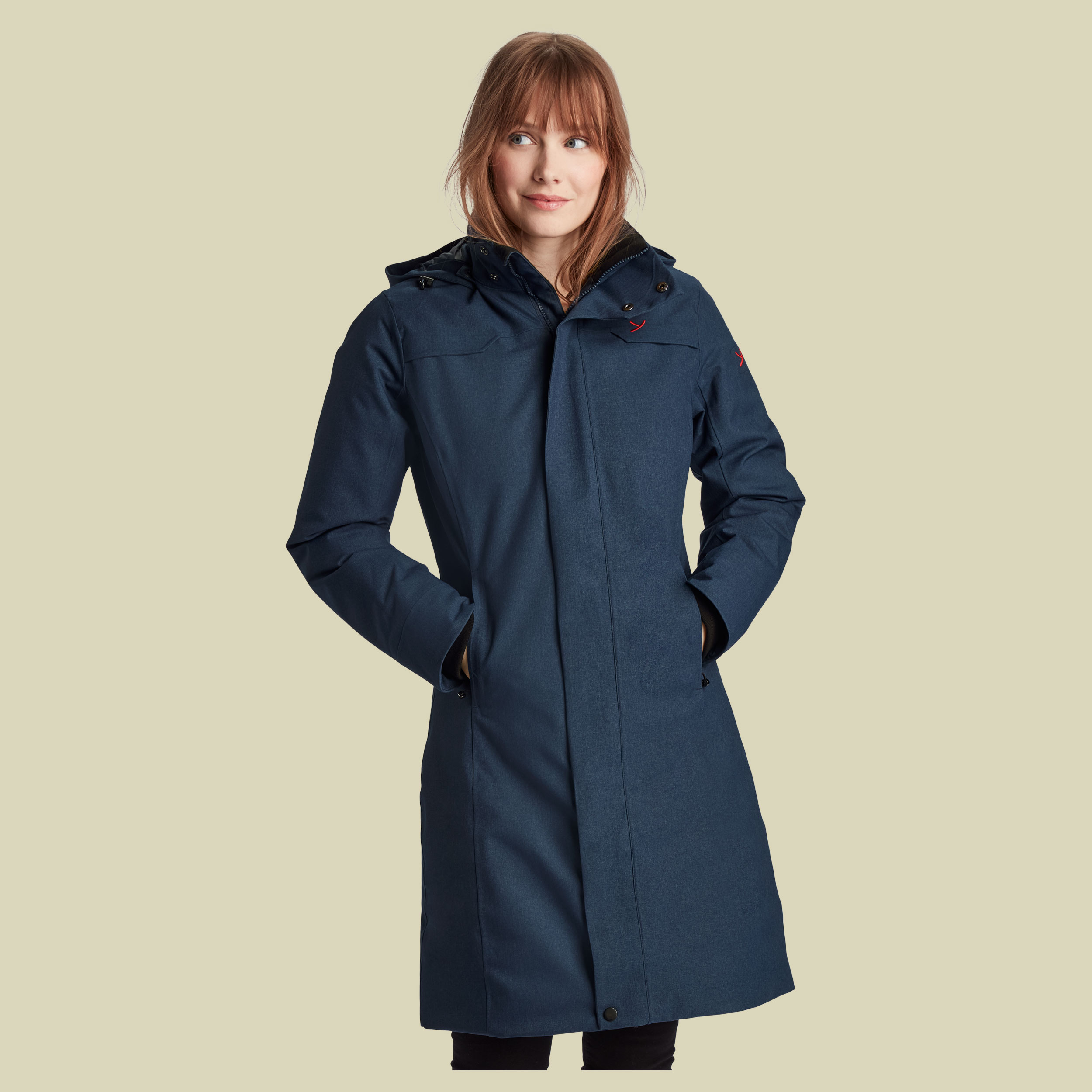 Tana Elegant Down Insulated Coat Women Größe L  Farbe dress blue