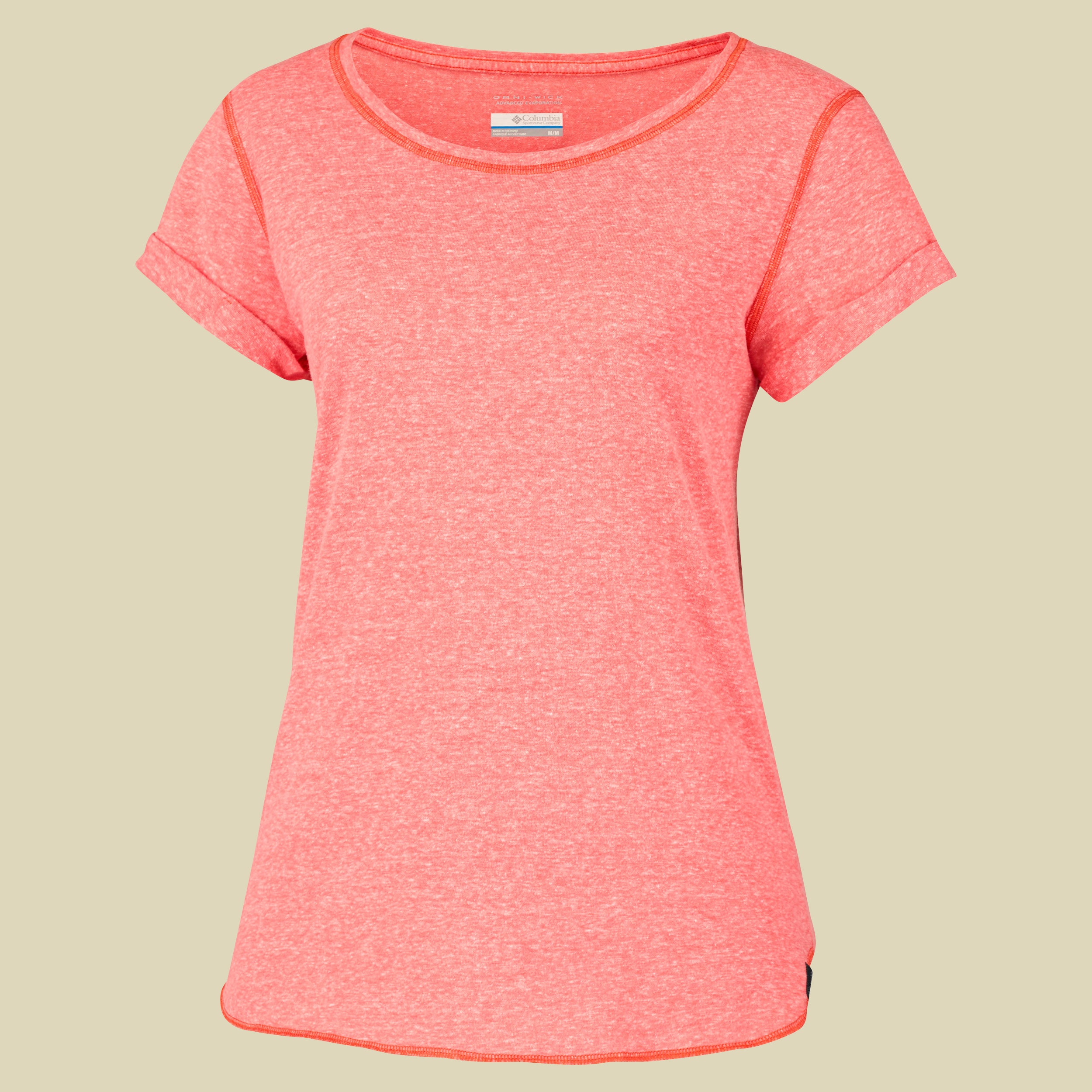 Trail Shaker Short Sleeve Shirt Women  Größe S Farbe zing heather