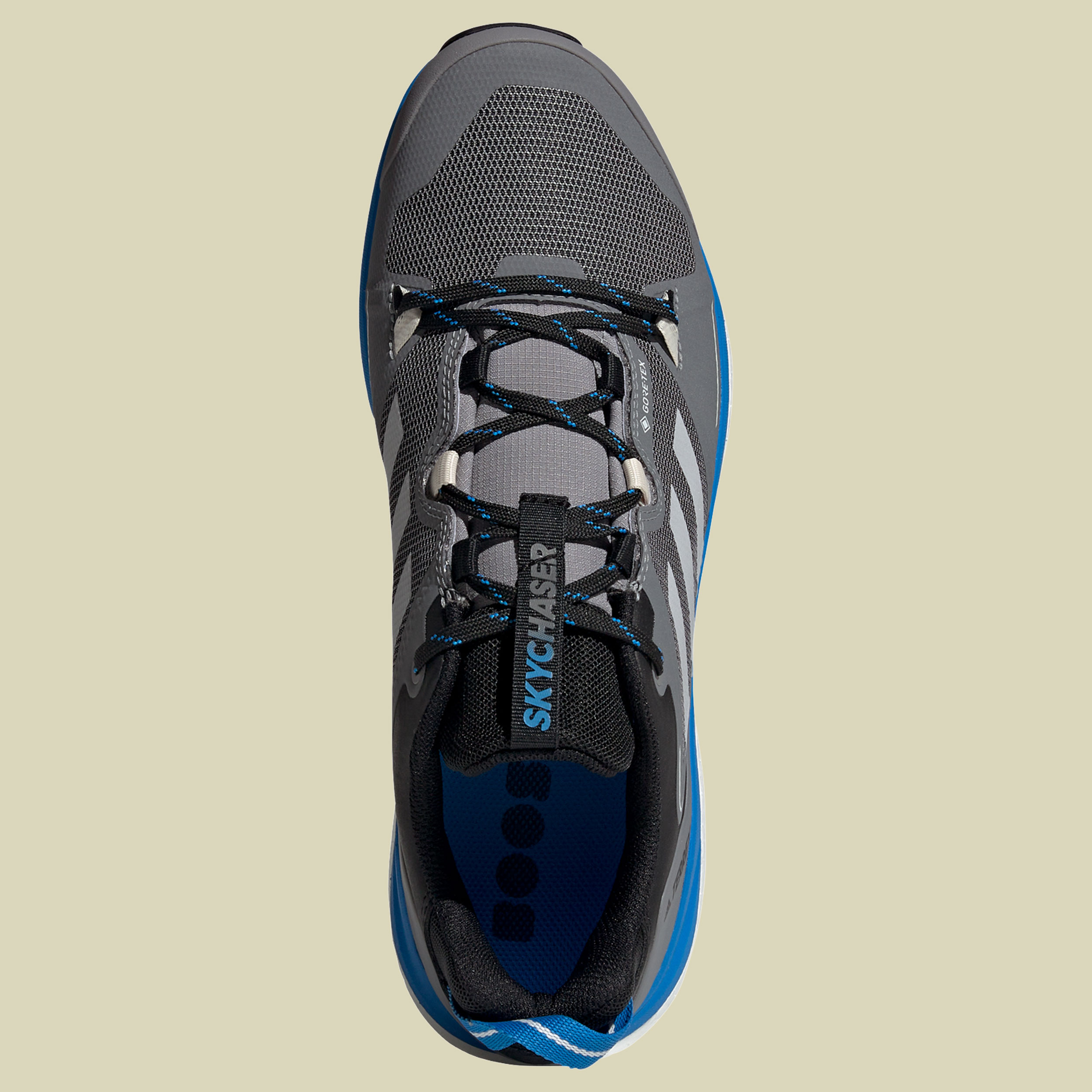 Terrex Skychaser 2.0 GTX Men Größe UK 7,5  Farbe grey three/grey two/blue rush