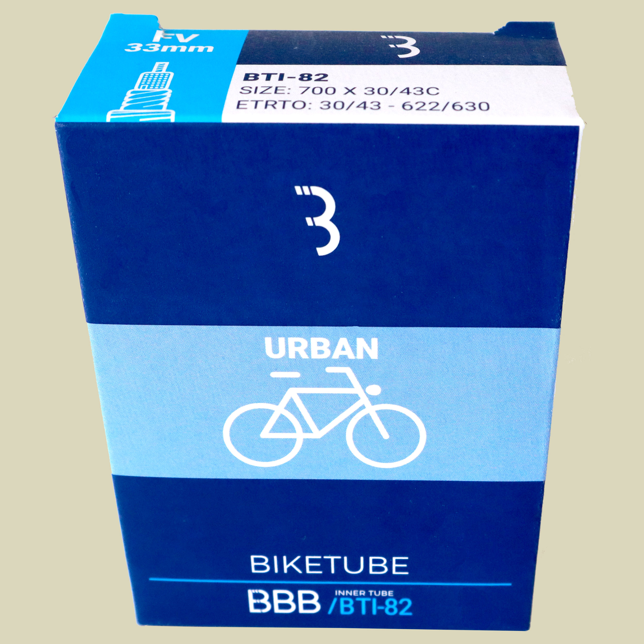 BTI-82 BikeTube 28 FV33 28'' x 1.20/1.60