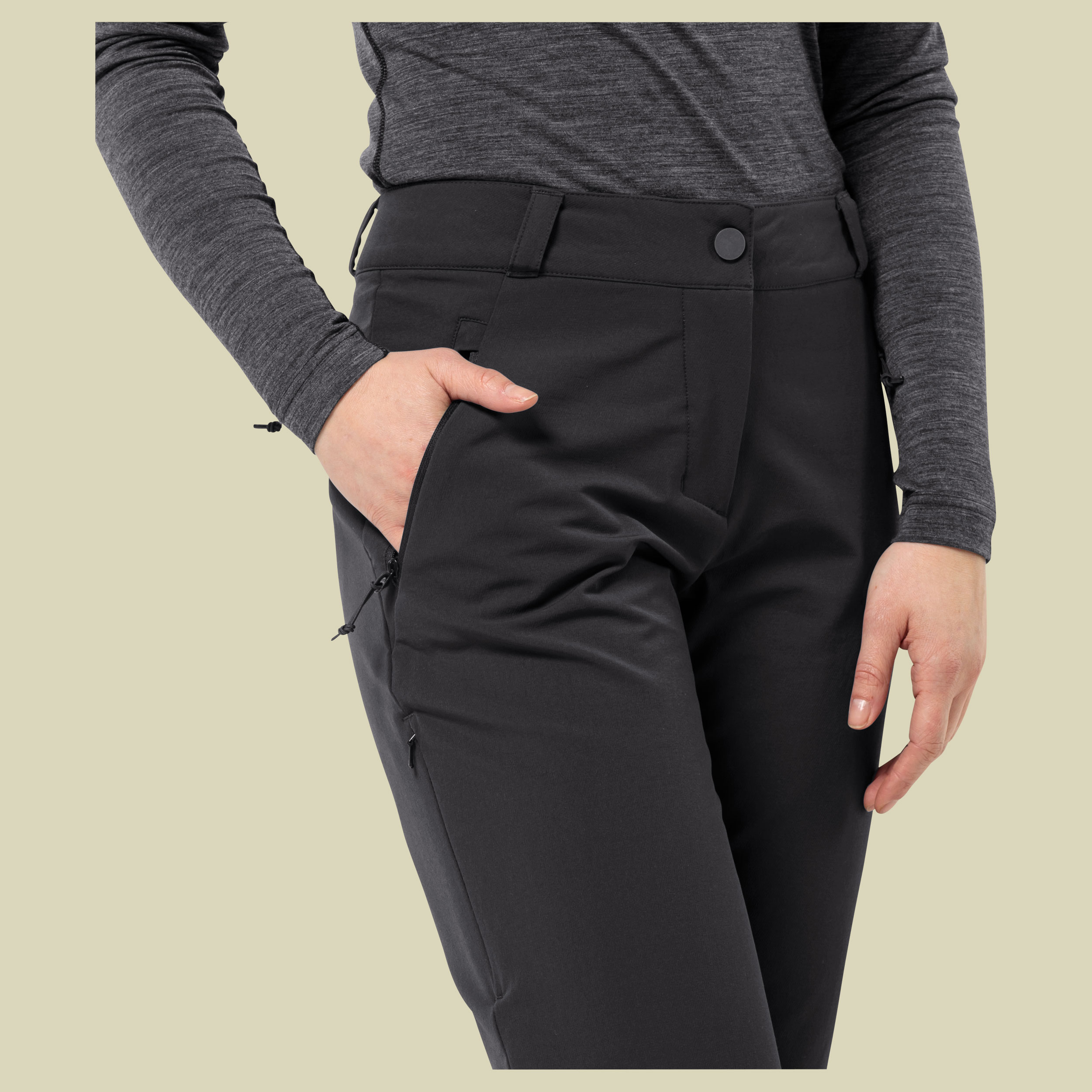 Activate Thermic Pants Women Größe 38-short Farbe black