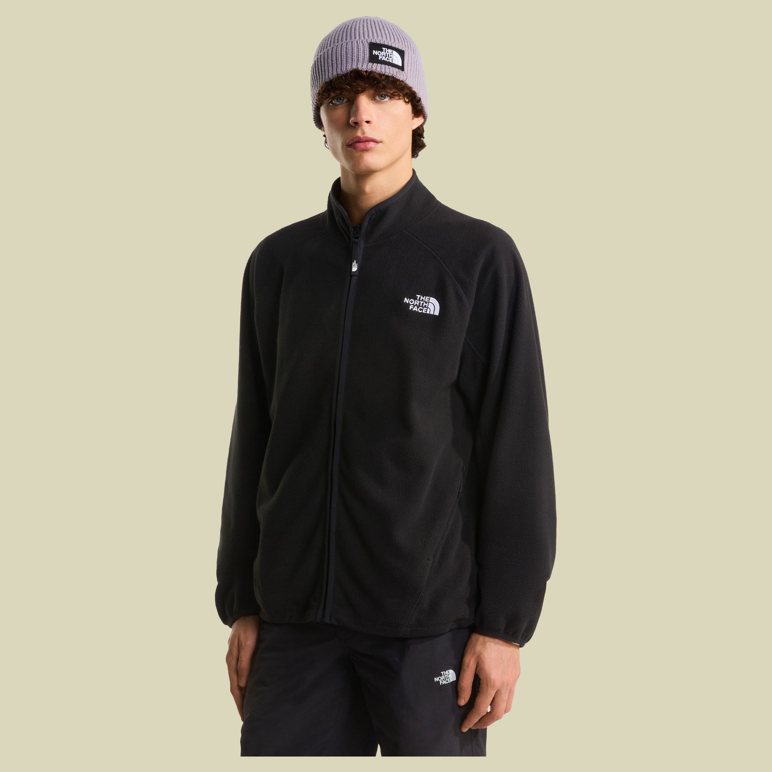 Oxara Full Zip Fleece Men XXL schwarz - Farbe TNF black