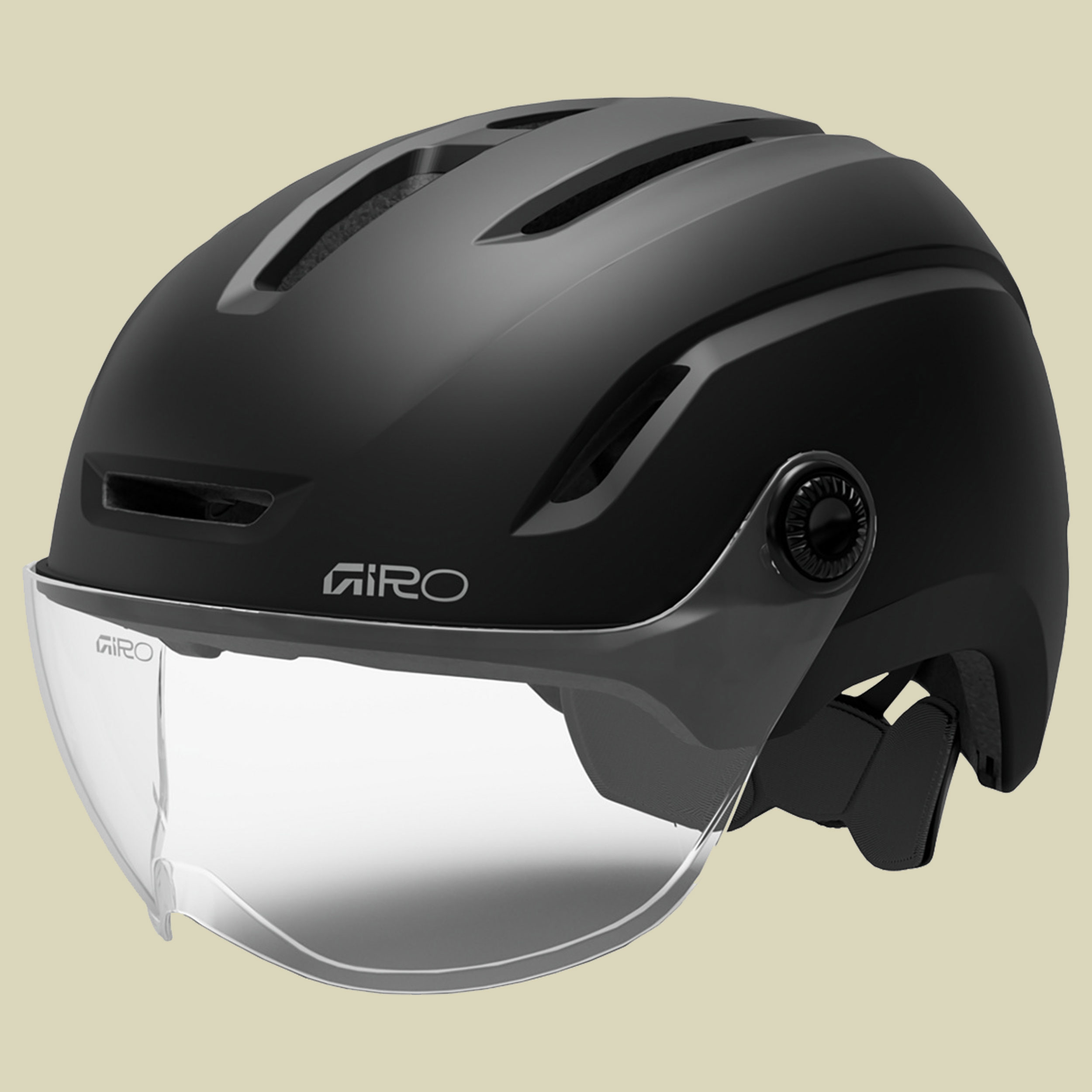 Evoke Mips LED 2026 M = 55-59  schwarz - Farbe matte black