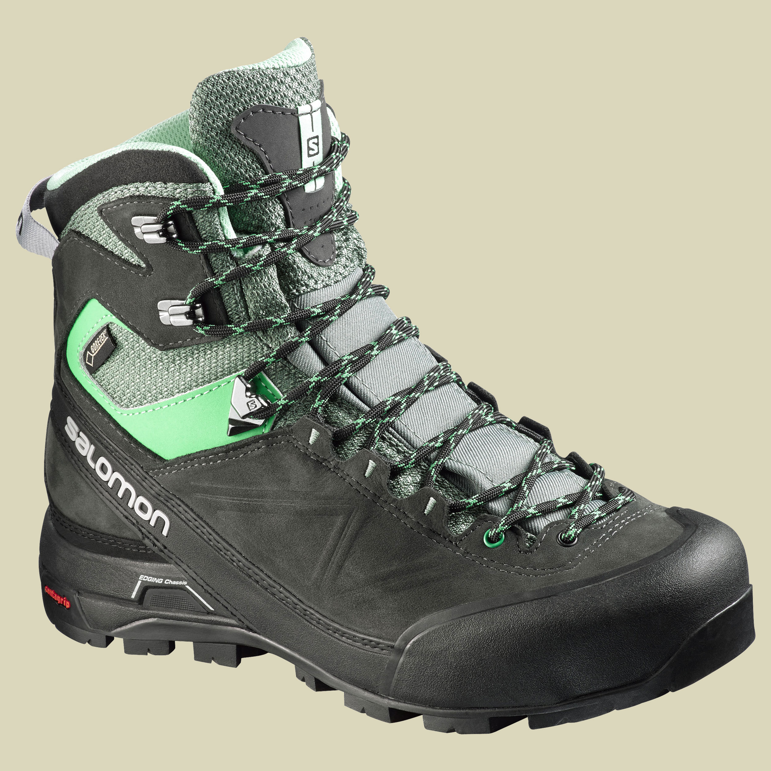 X Alp MTN GTX Women Größe UK 4,5 Farbe asphalt/tt/jade green