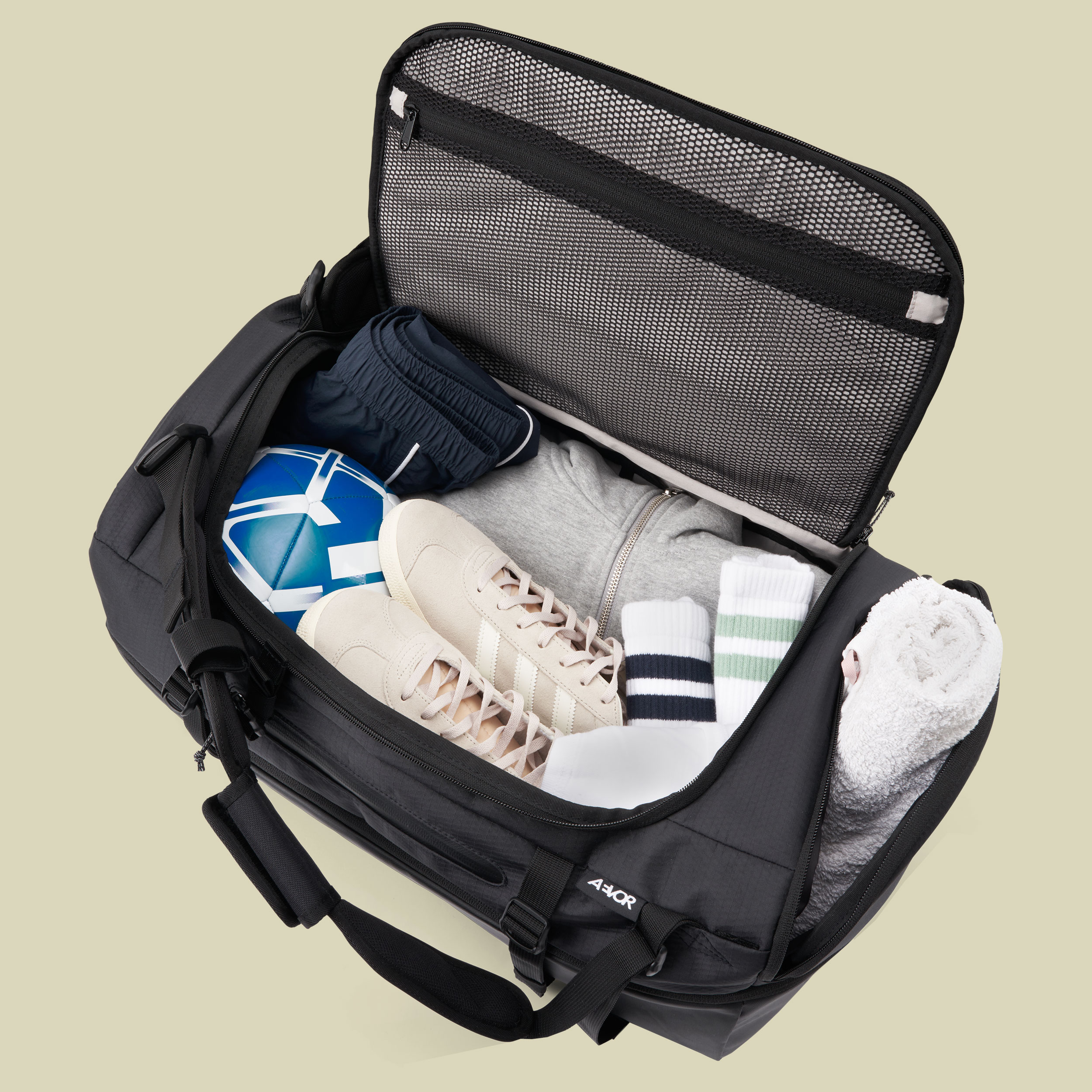 Duffel Pack Proof 60 schwarz - black