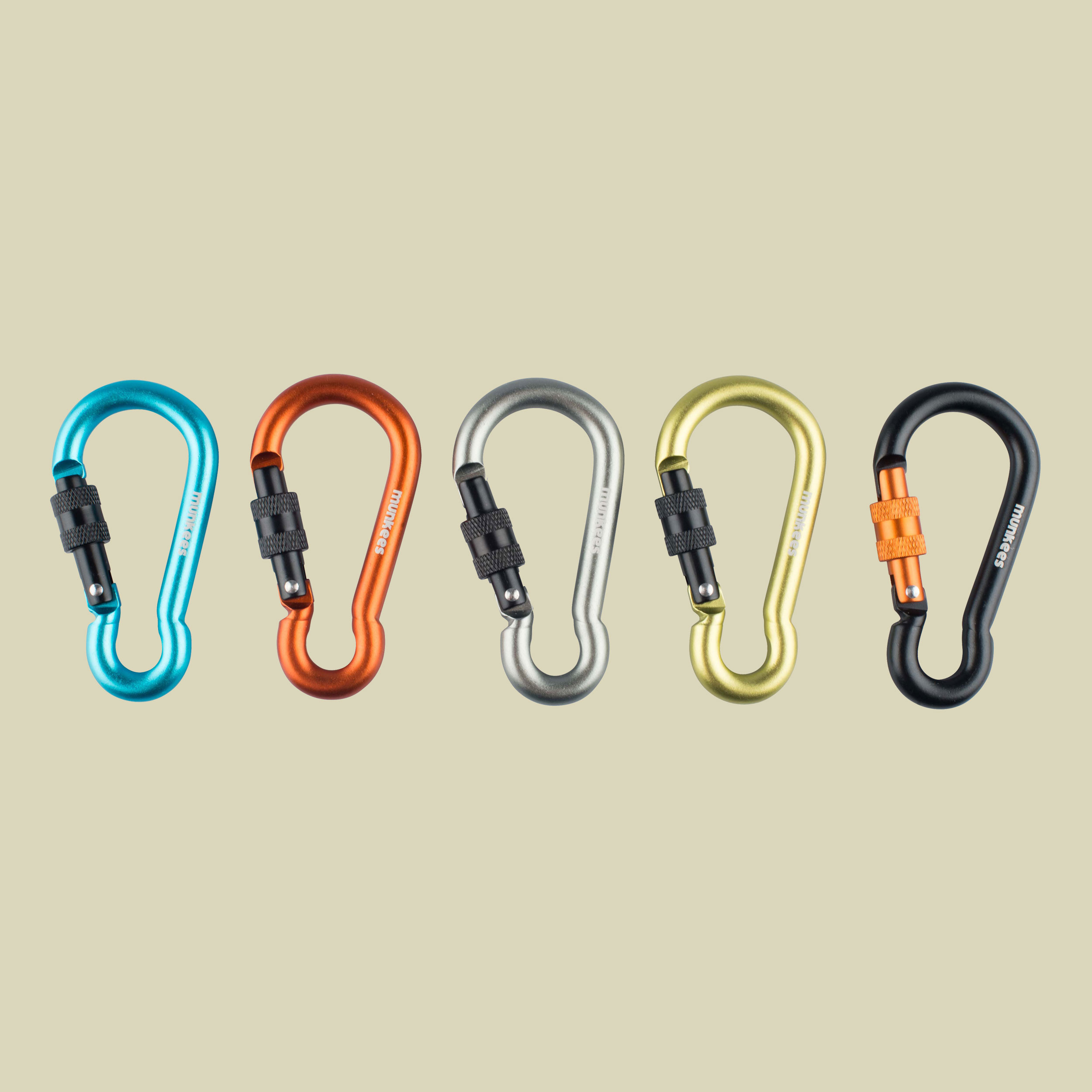 Karabiner Birne Schraubverschluss 1 STK